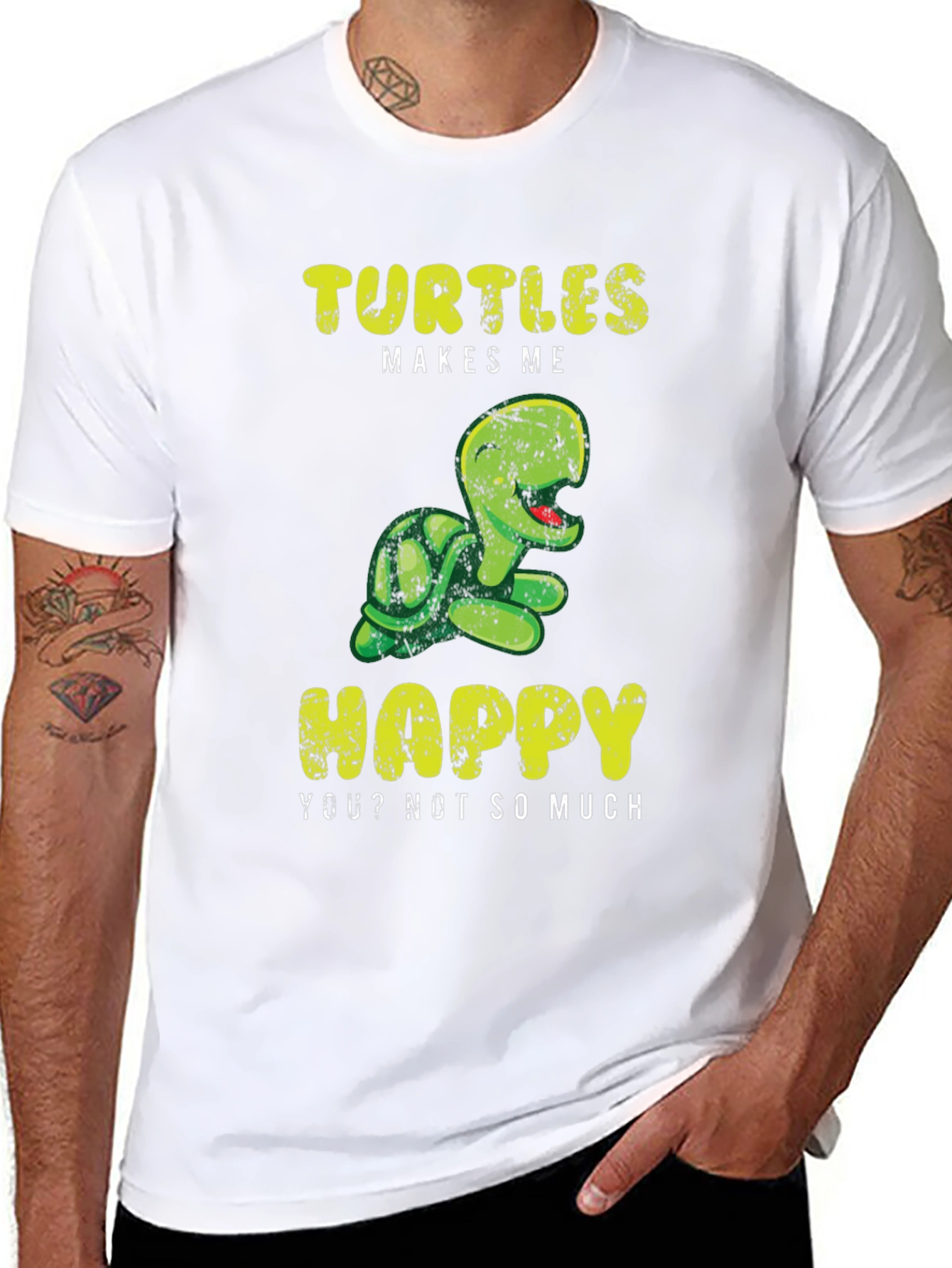 Turtles Make Me Happy T-Shirt