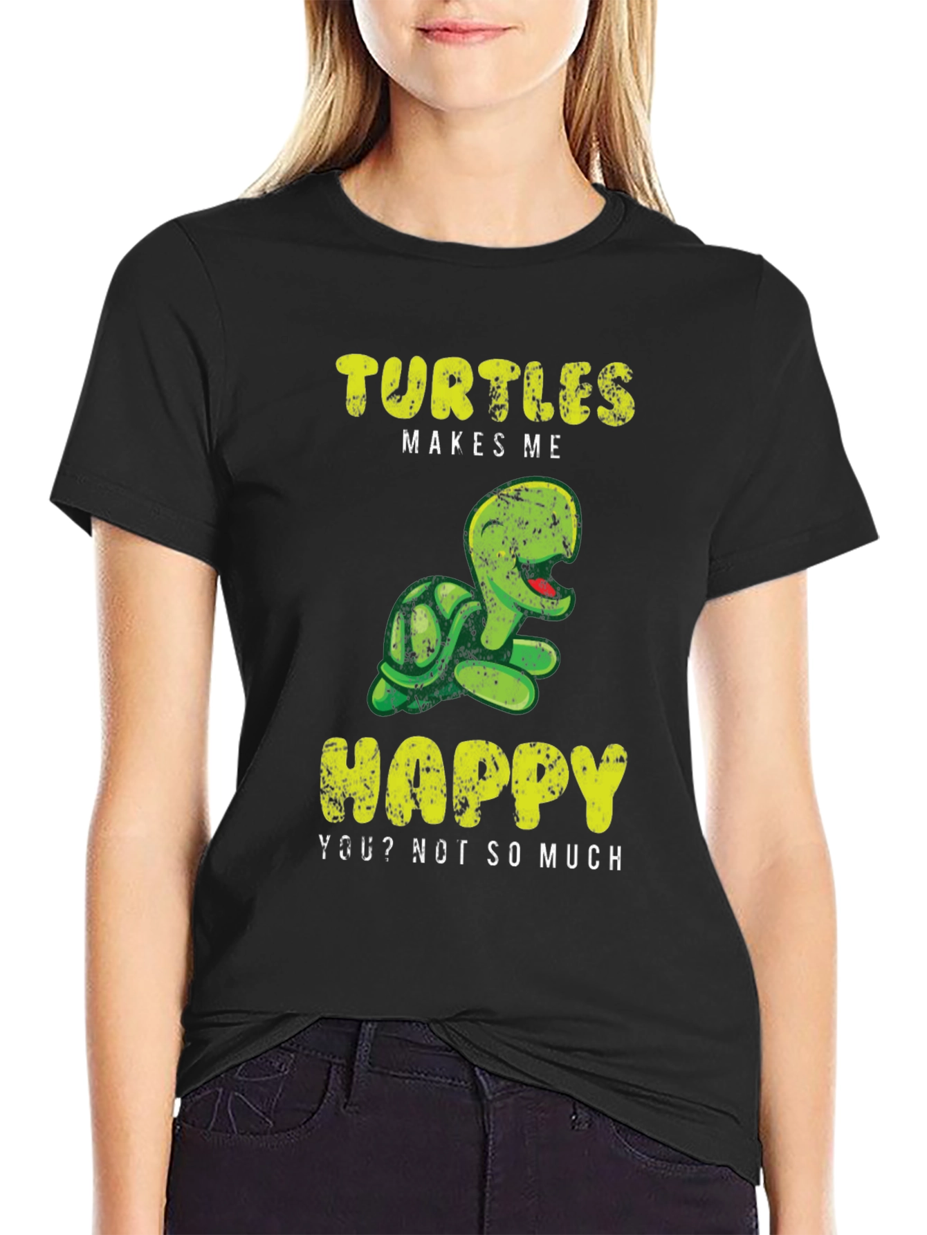 Turtles Make Me Happy T-Shirt
