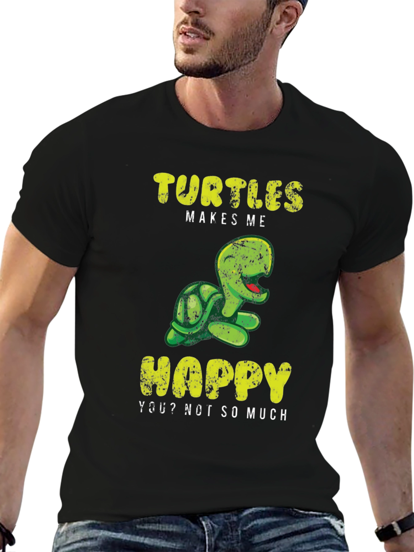 Turtles Make Me Happy T-Shirt