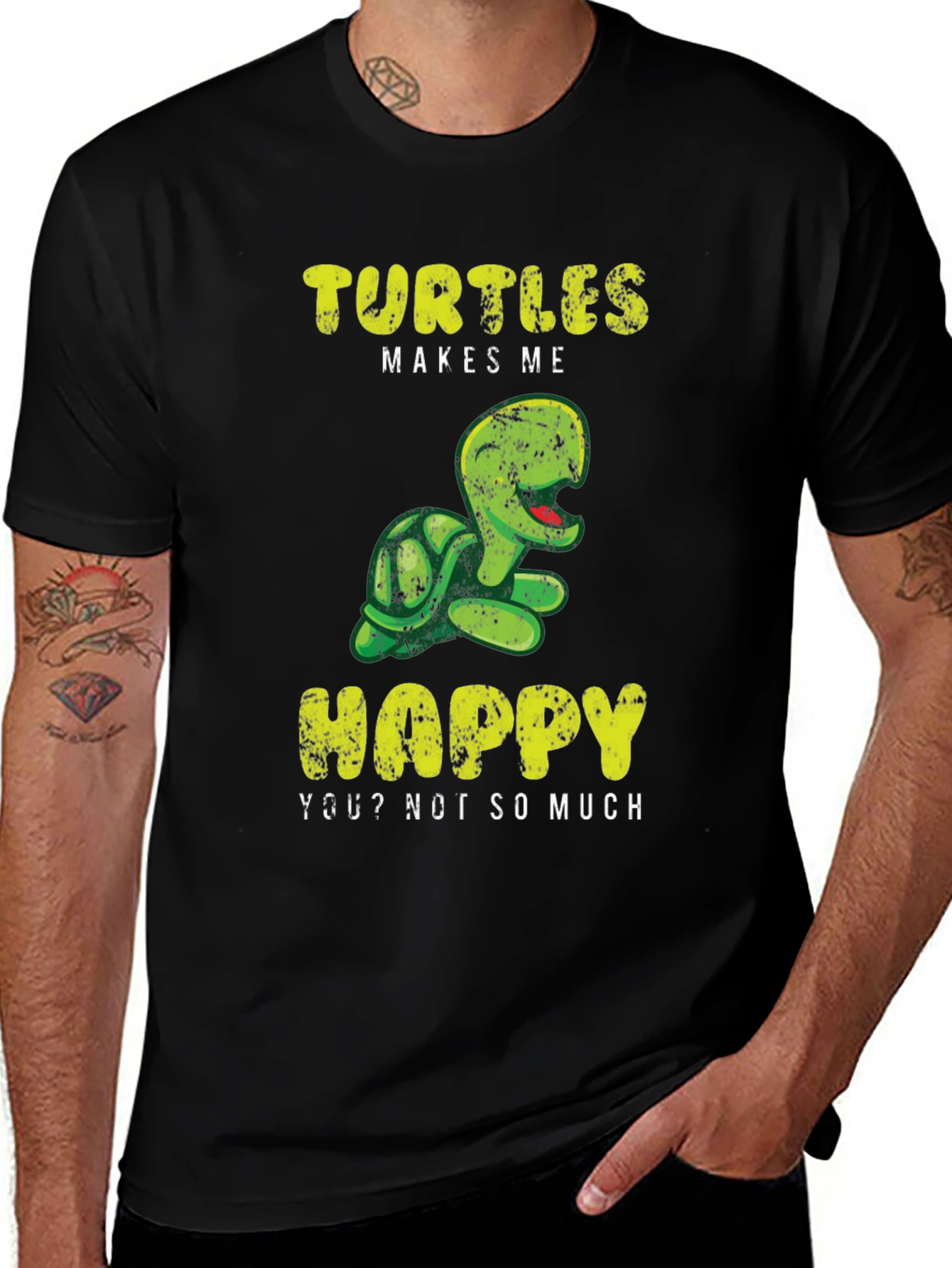 Turtles Make Me Happy T-Shirt