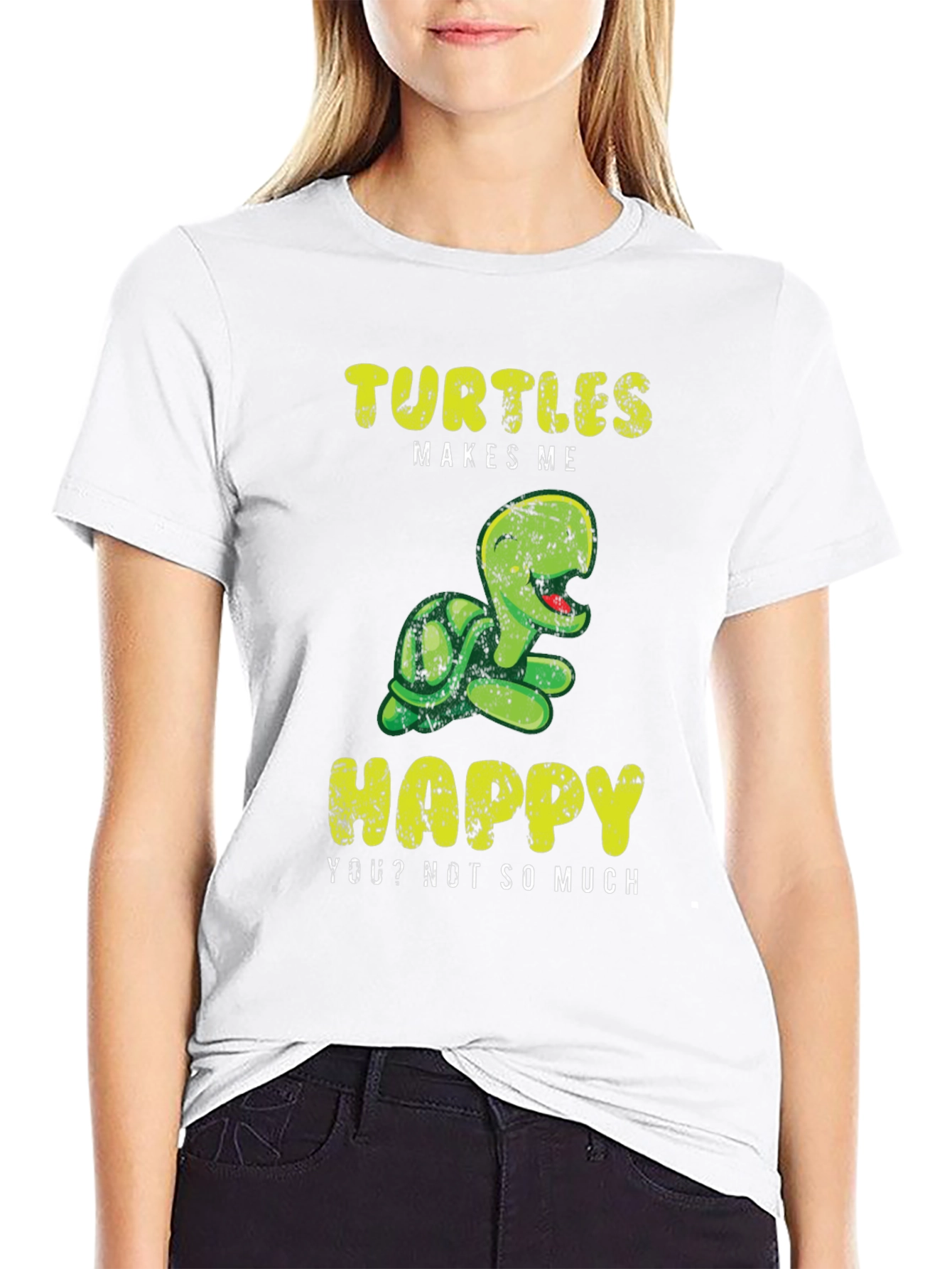 Turtles Make Me Happy T-Shirt