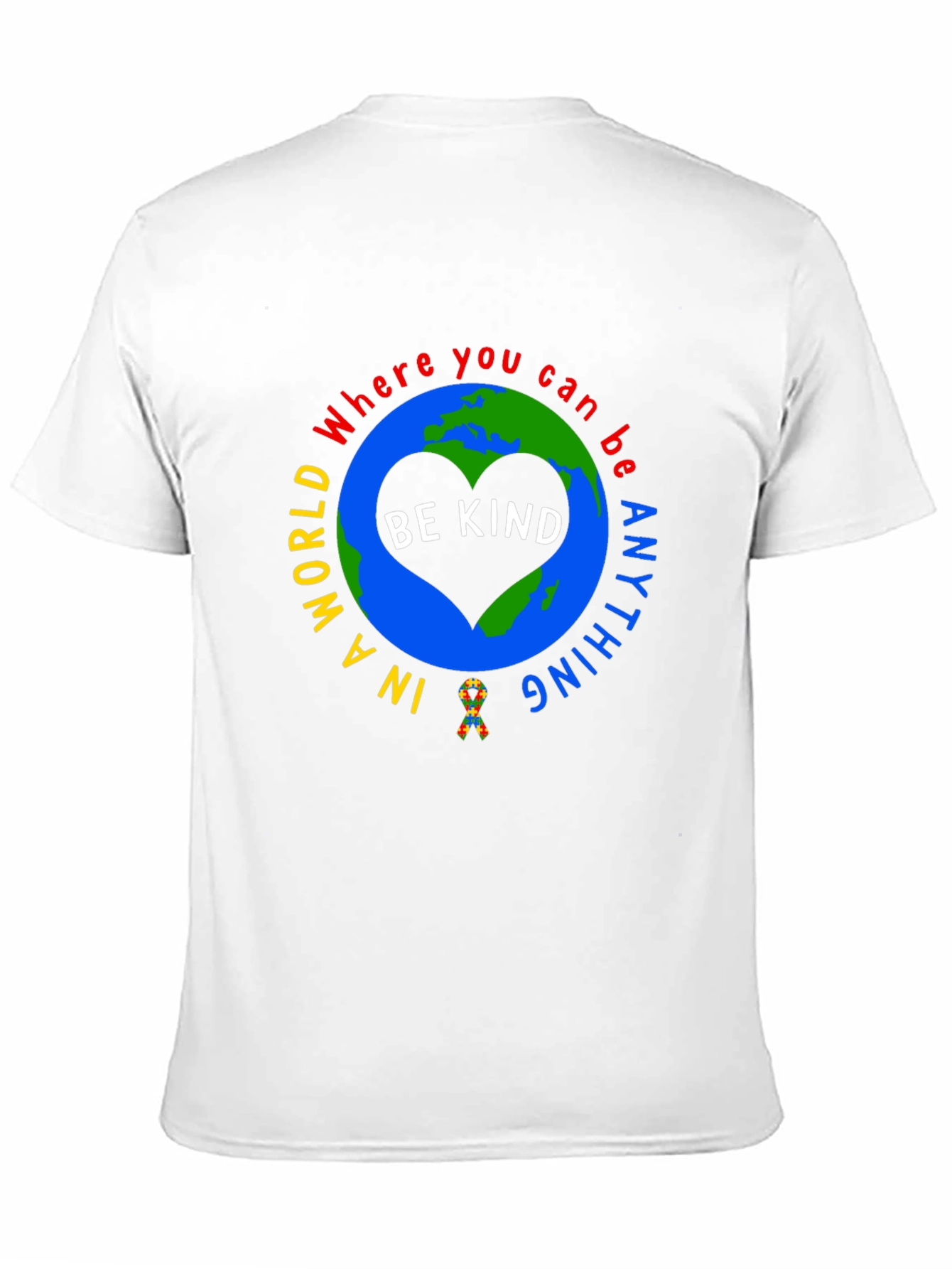 Be Kind Autism Awareness Graphic Tee
