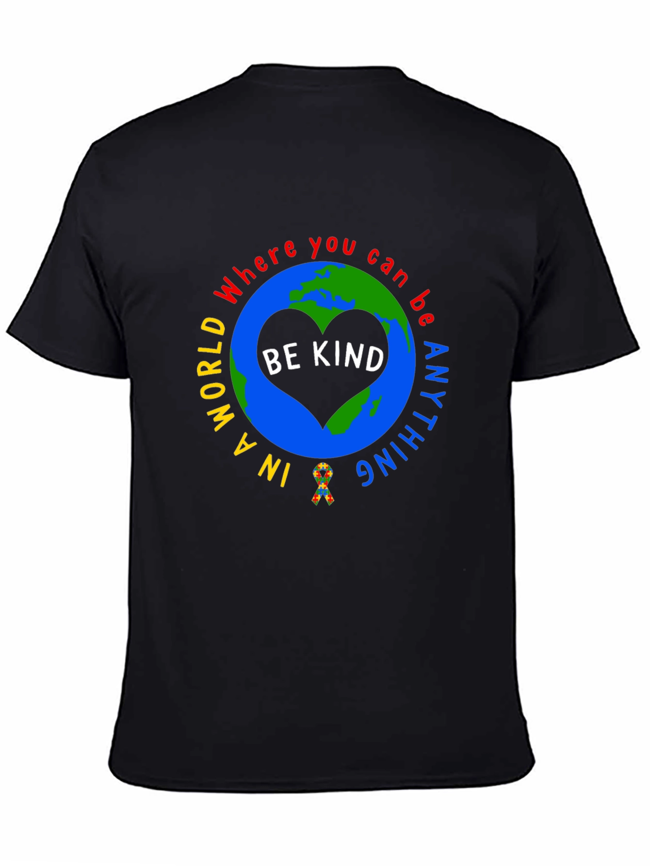 Be Kind Autism Awareness Graphic Tee