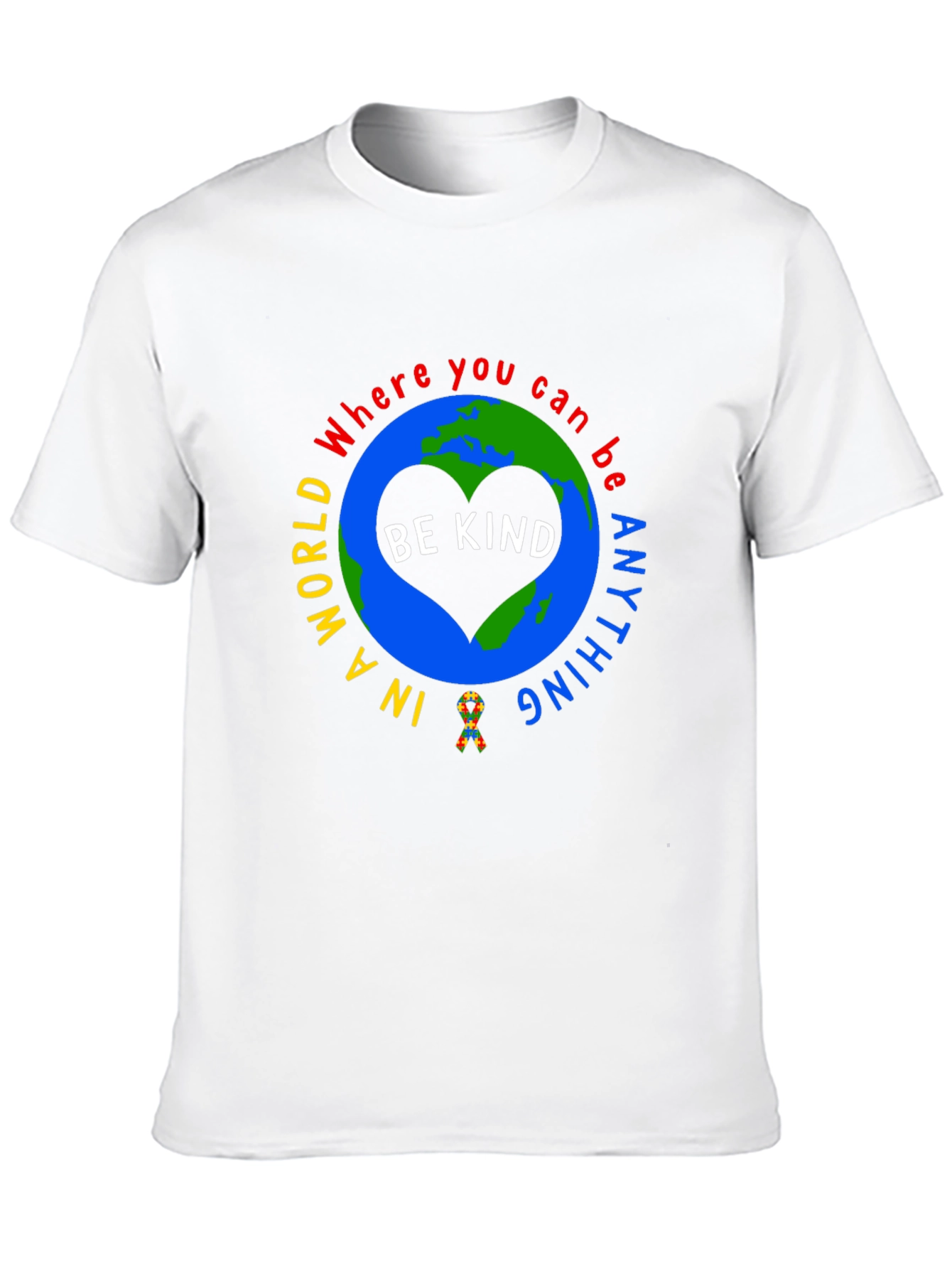 Be Kind Autism Awareness Graphic Tee