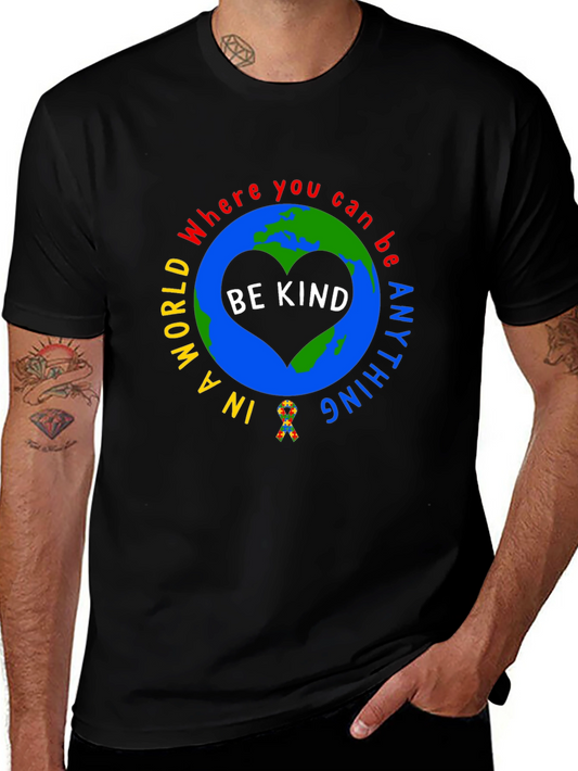 Be Kind Autism Awareness Graphic Tee