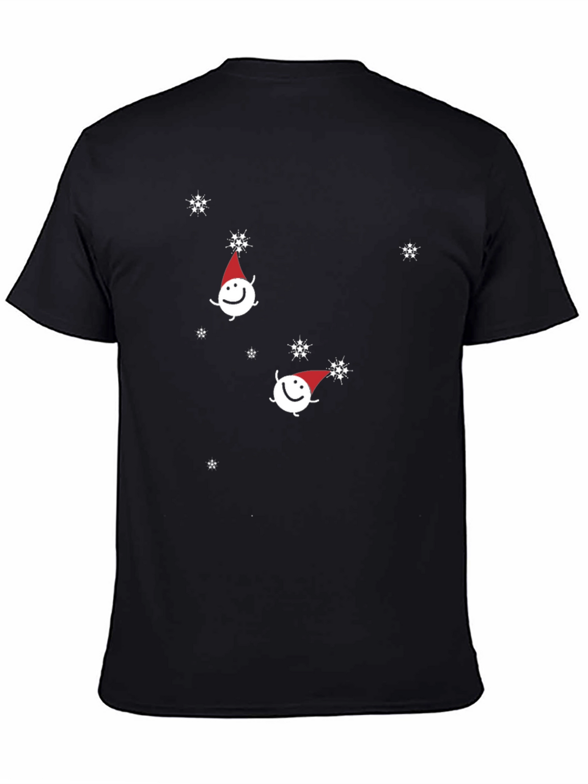 Festive Snowman Graphic Tee - Holiday Cheer