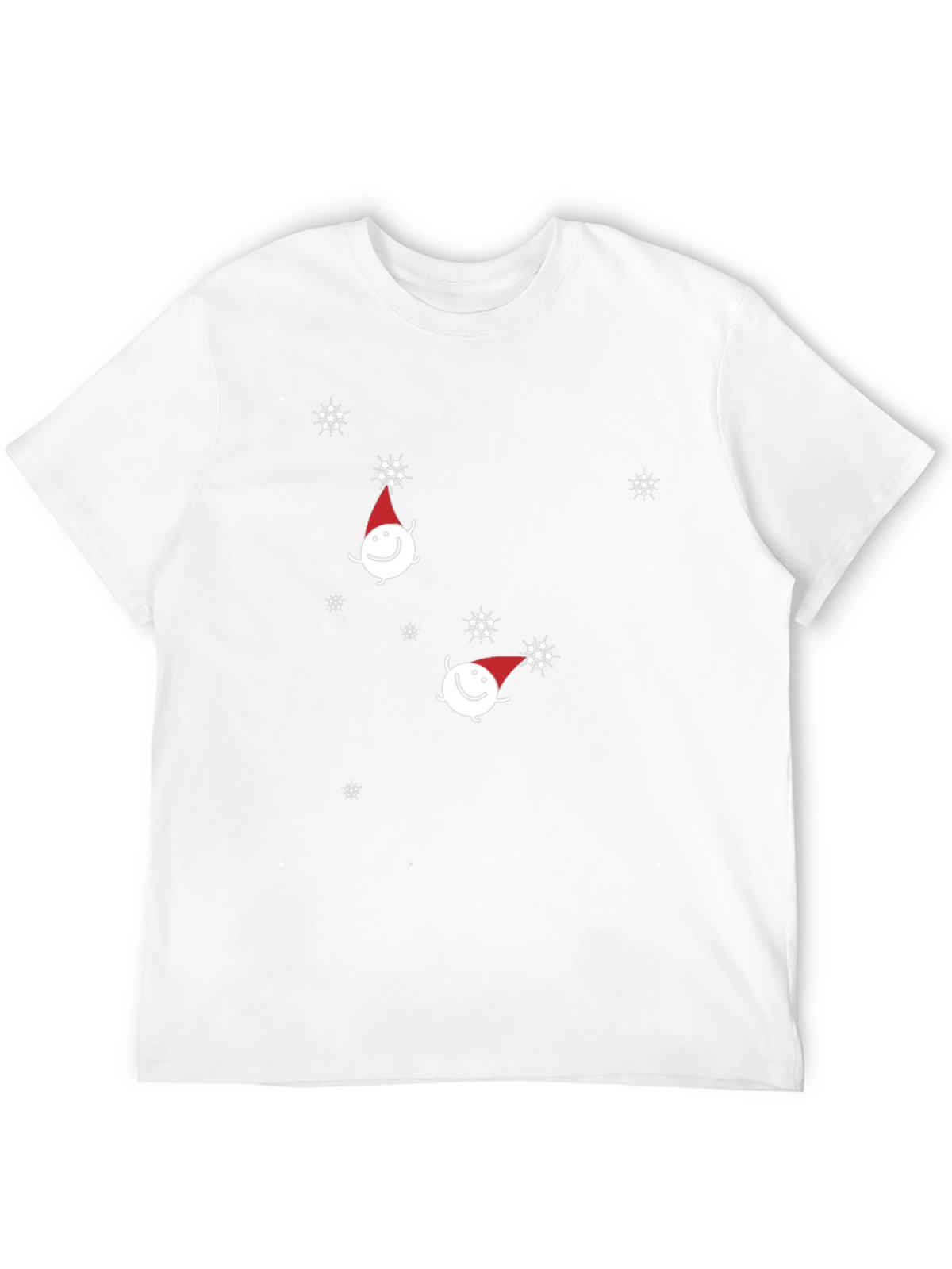 Festive Snowman Graphic Tee - Holiday Cheer