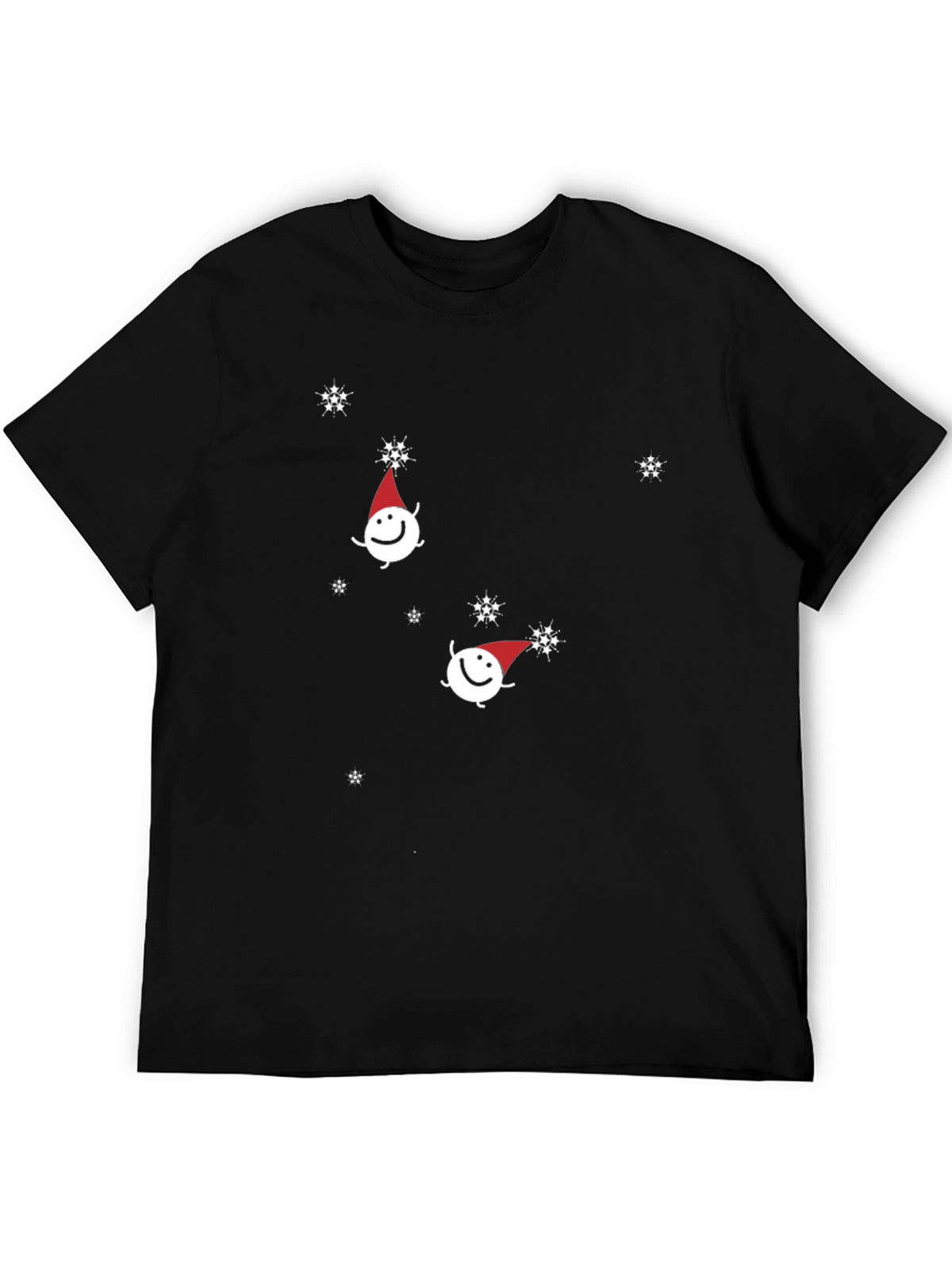 Festive Snowman Graphic Tee - Holiday Cheer