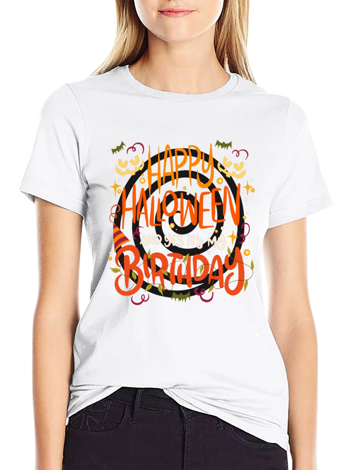 Happy Halloween and Yes Its My Birthday T-Shirt