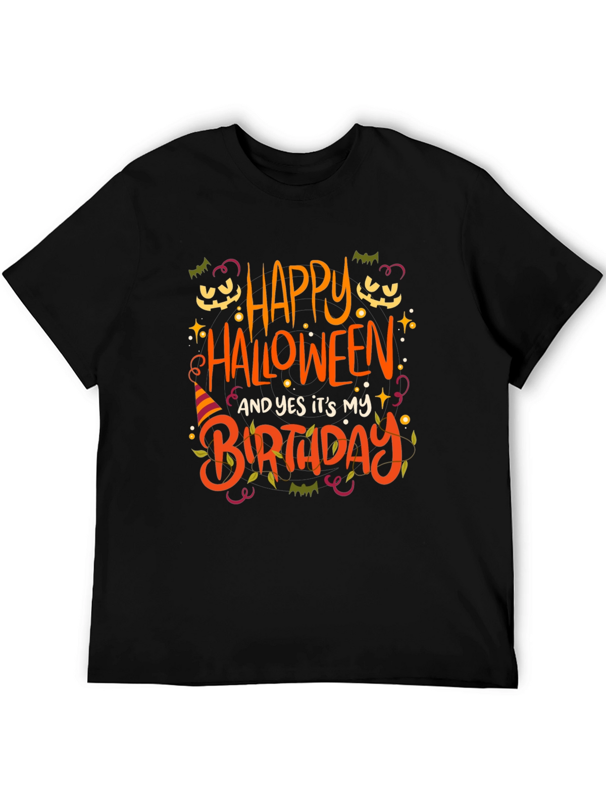 Happy Halloween and Yes Its My Birthday T-Shirt