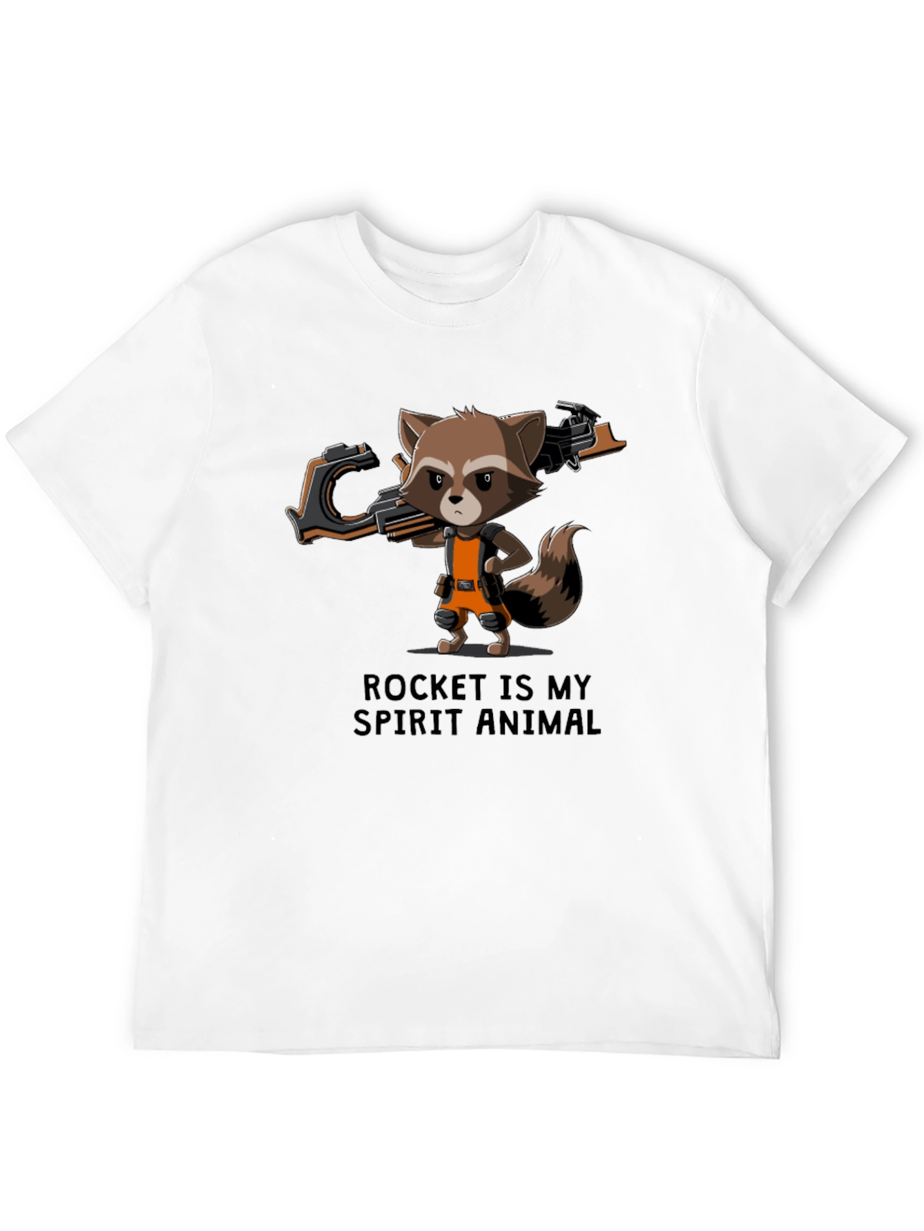 Rocket Raccoon Spirit Animal Graphic Tee