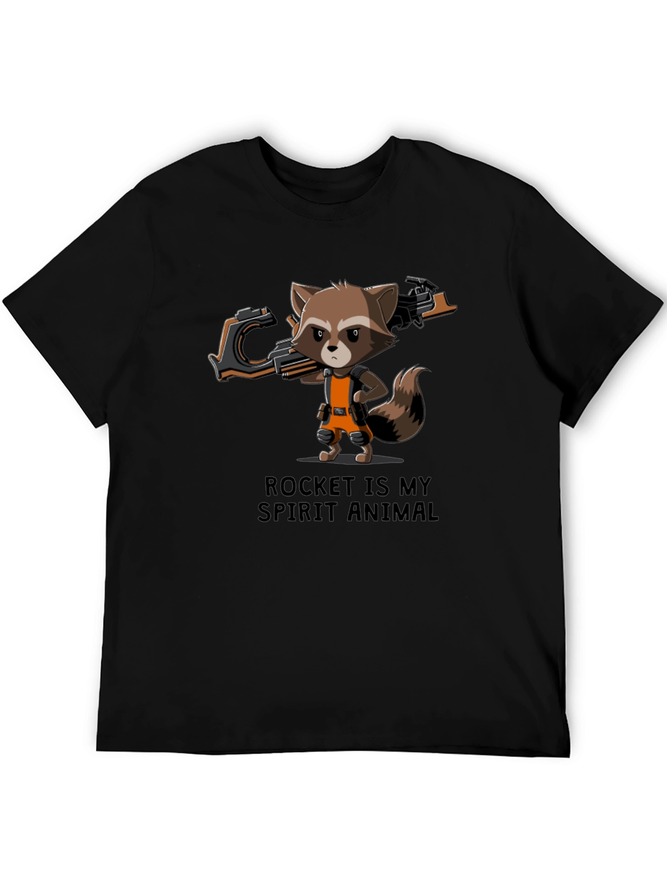 Rocket Raccoon Spirit Animal Graphic Tee