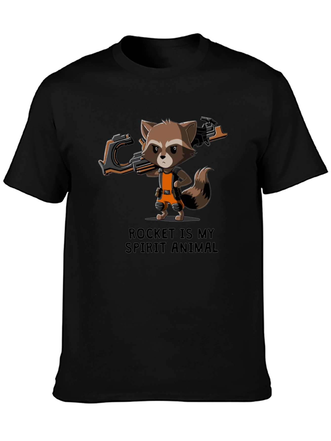 Rocket Raccoon Spirit Animal Graphic Tee