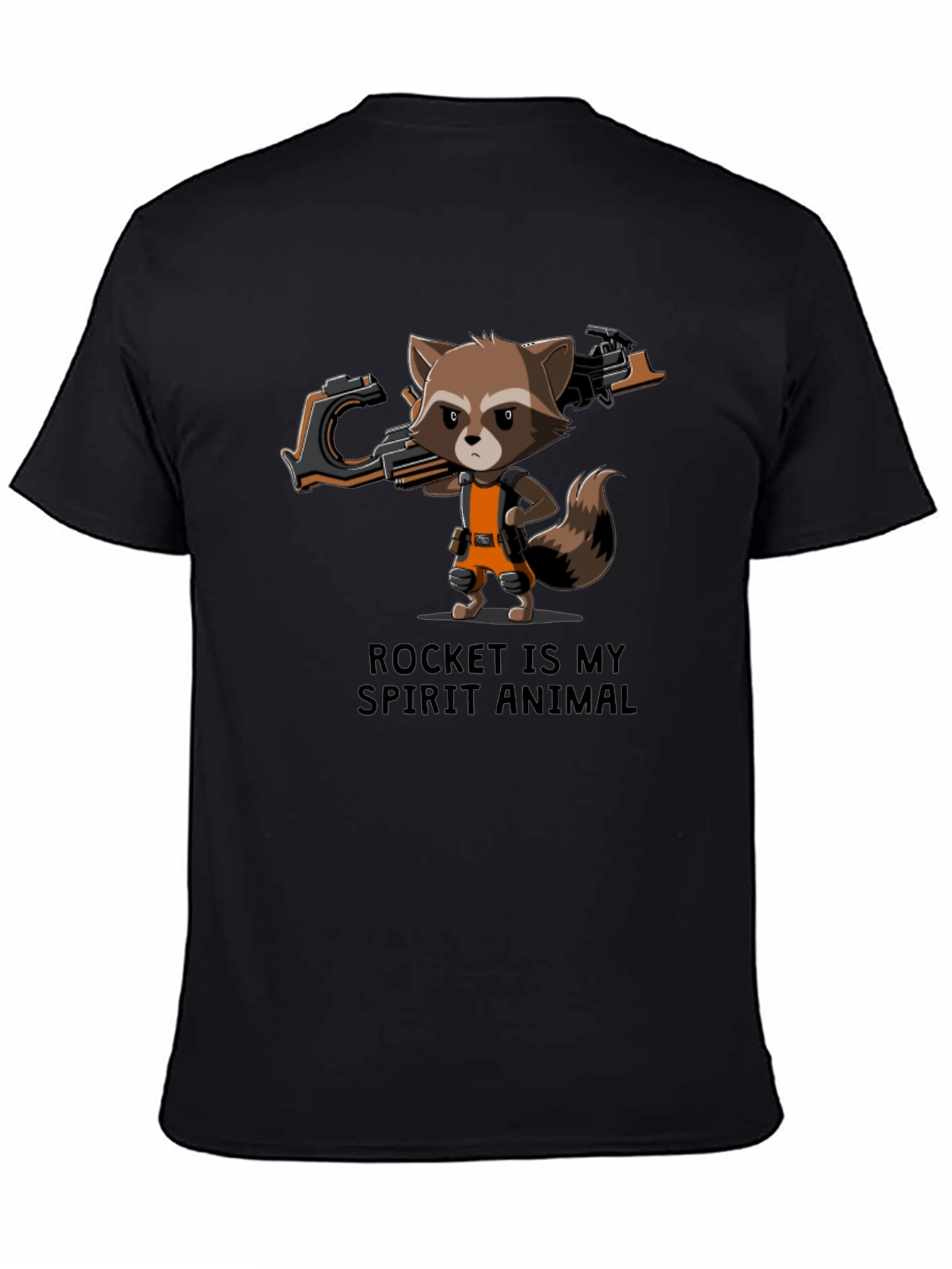 Rocket Raccoon Spirit Animal Graphic Tee