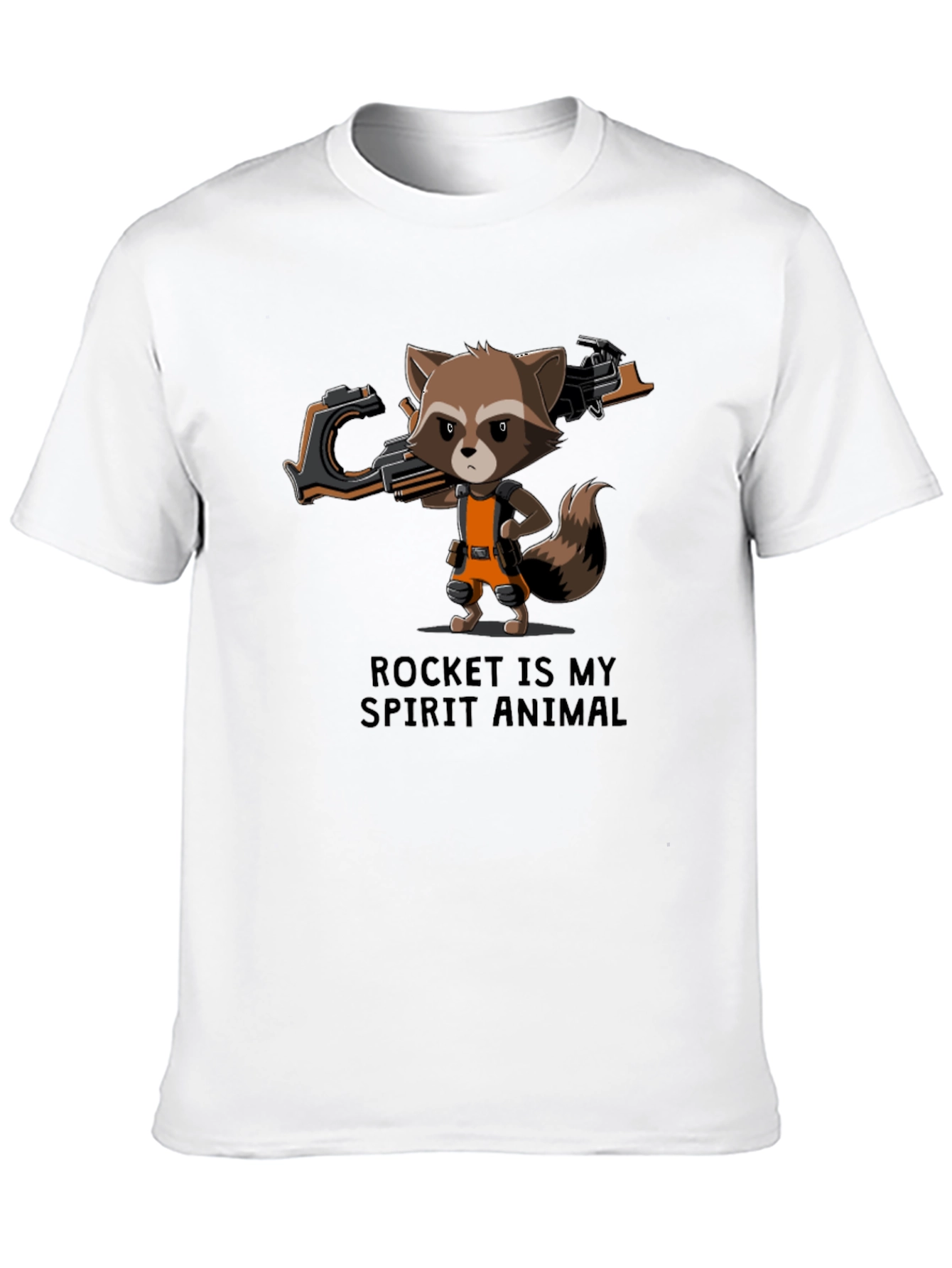Rocket Raccoon Spirit Animal Graphic Tee