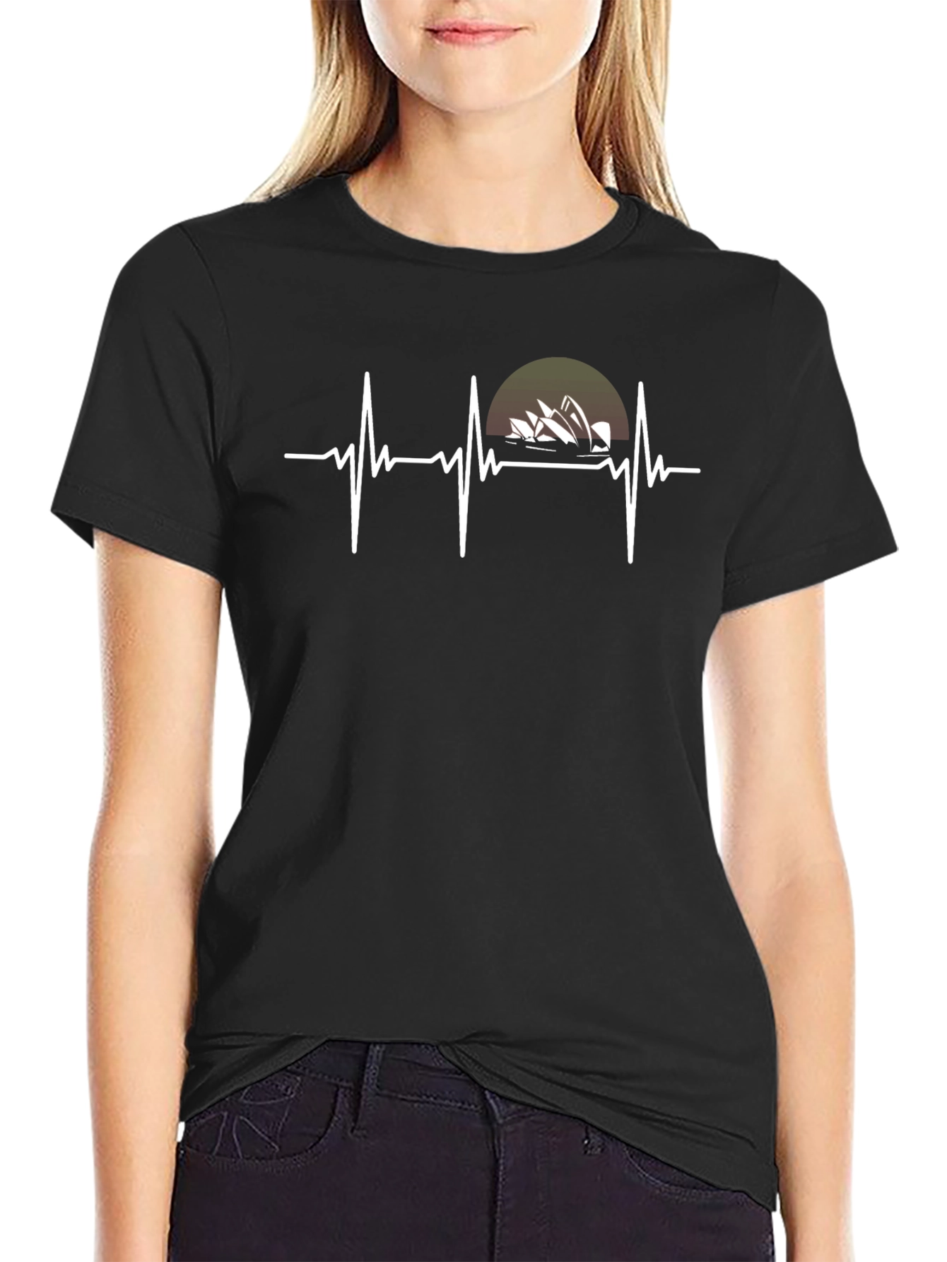 Sydney Opera House Heartbeat T-Shirt