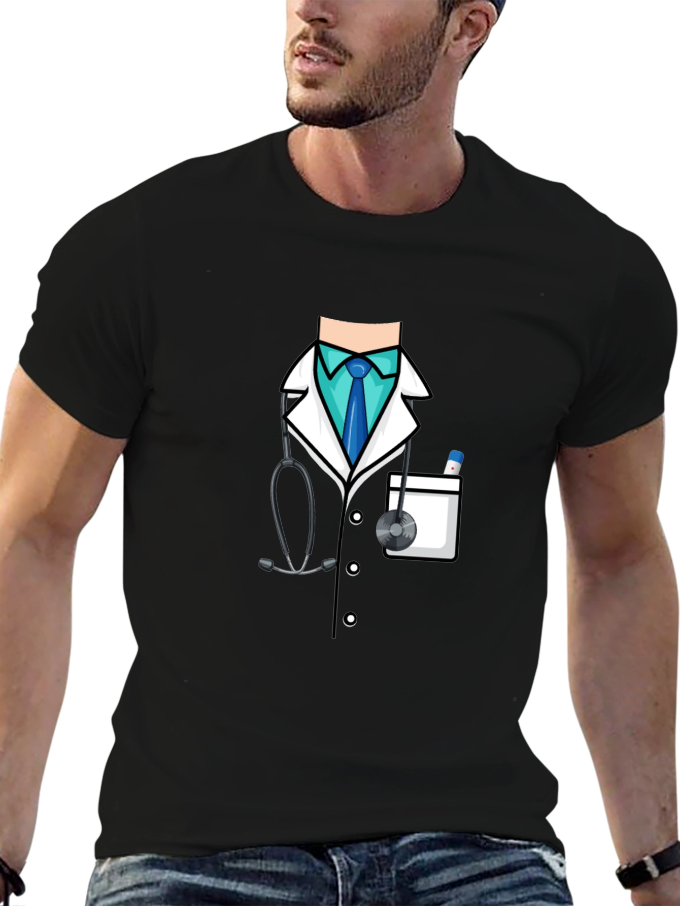 Doctor Costume T-Shirt - Medical Professional Tee