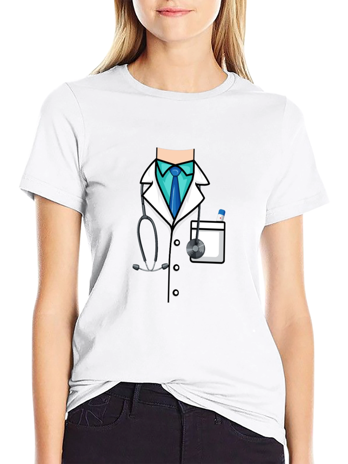 Doctor Costume T-Shirt - Medical Professional Tee