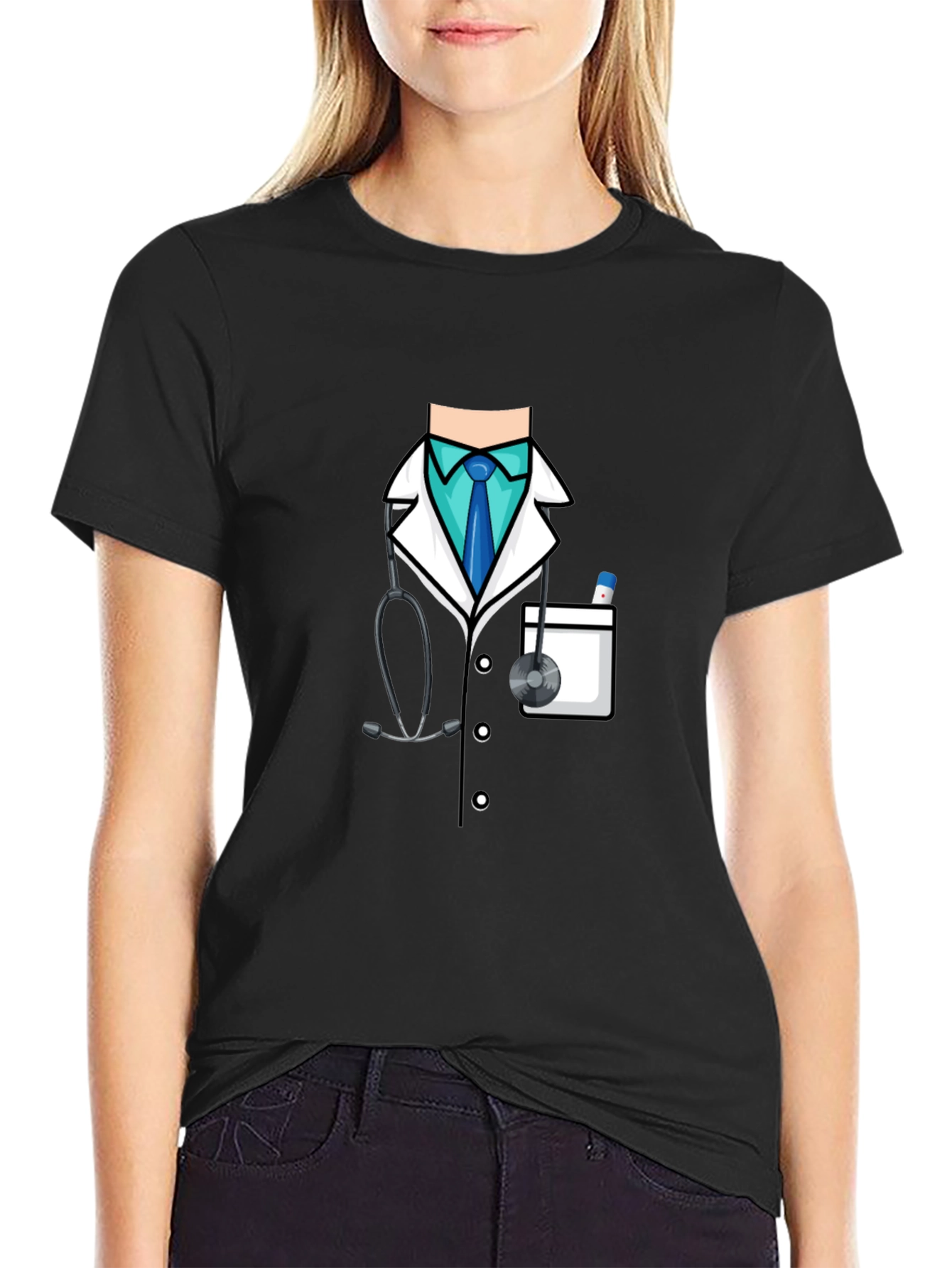 Doctor Costume T-Shirt - Medical Professional Tee
