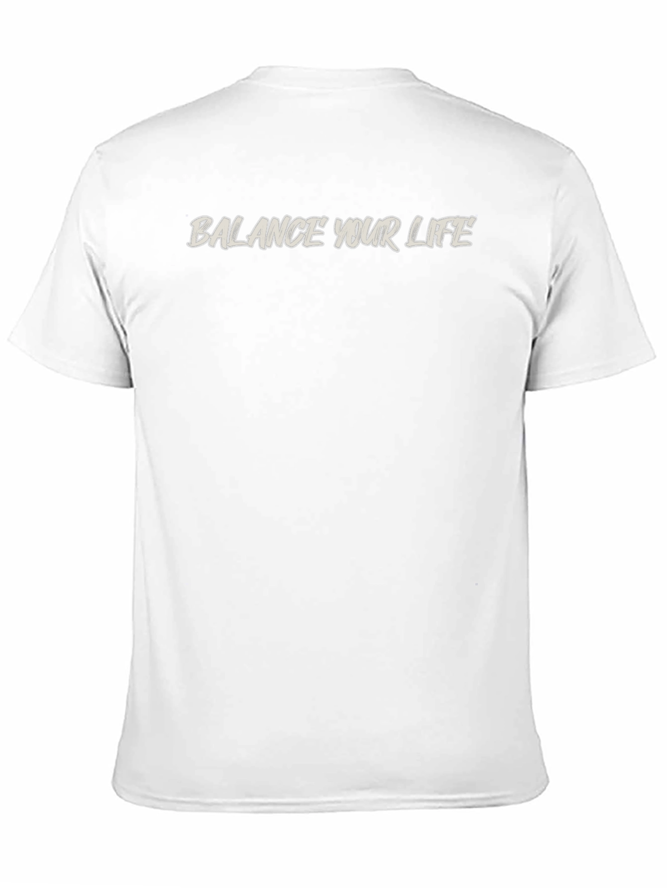 Balance Your Life Black T-Shirt