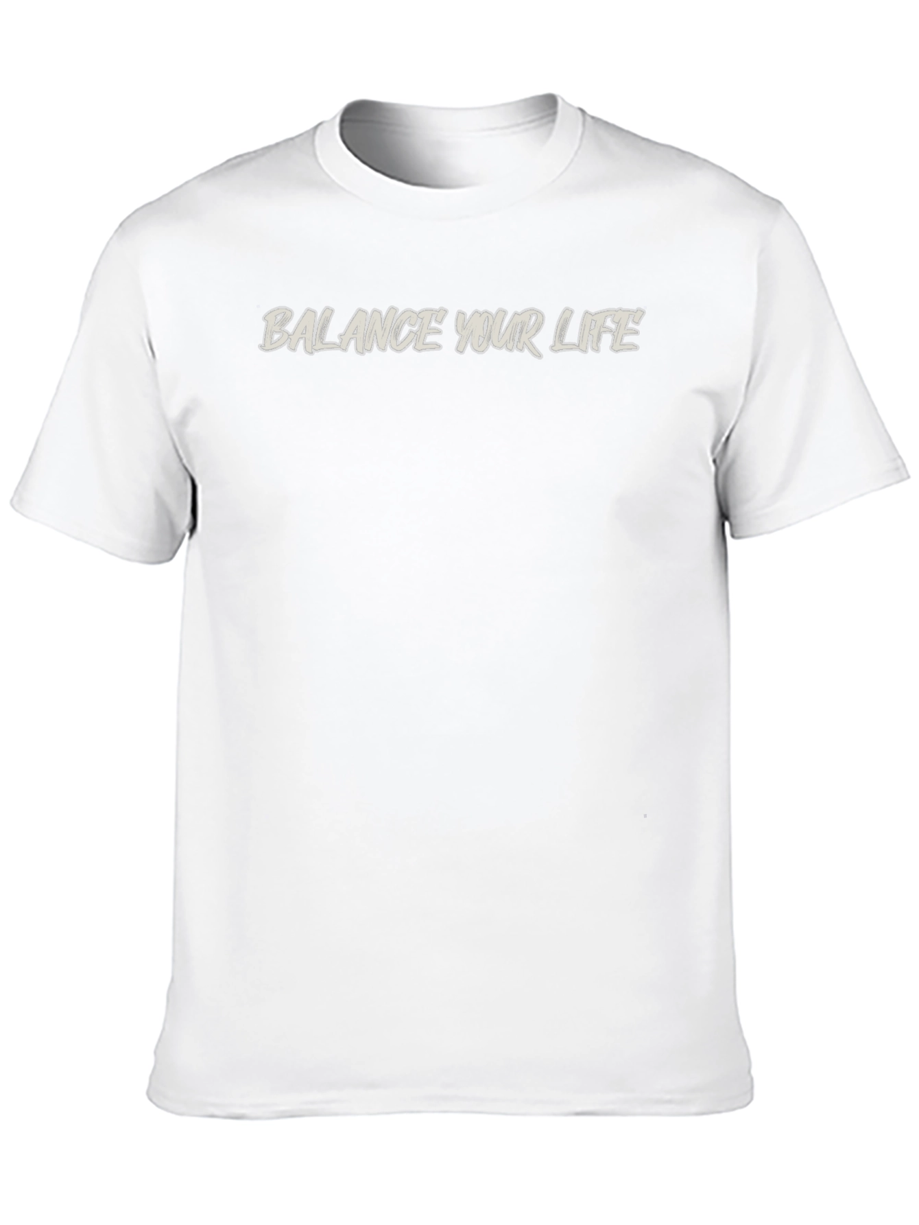 Balance Your Life Black T-Shirt