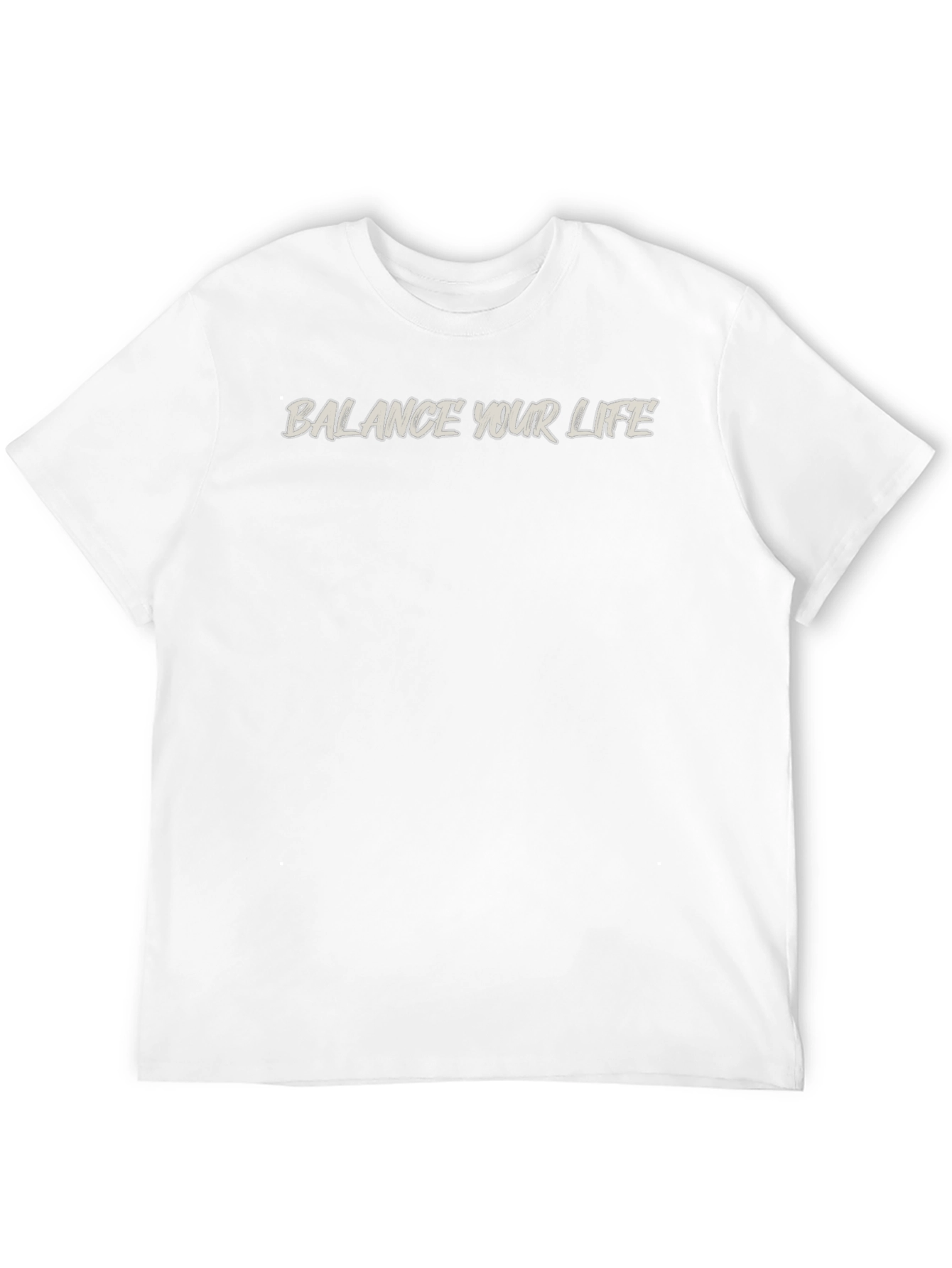 Balance Your Life Black T-Shirt
