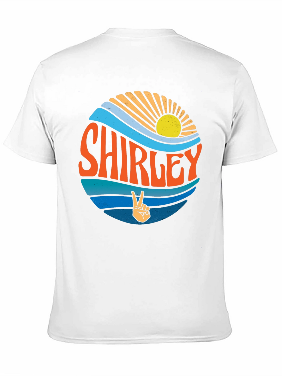 Shirley Retro Peace Sign T-Shirt