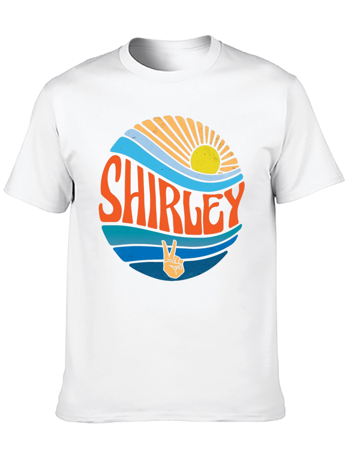 Shirley Retro Peace Sign T-Shirt