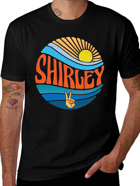 Shirley Retro Peace Sign T-Shirt