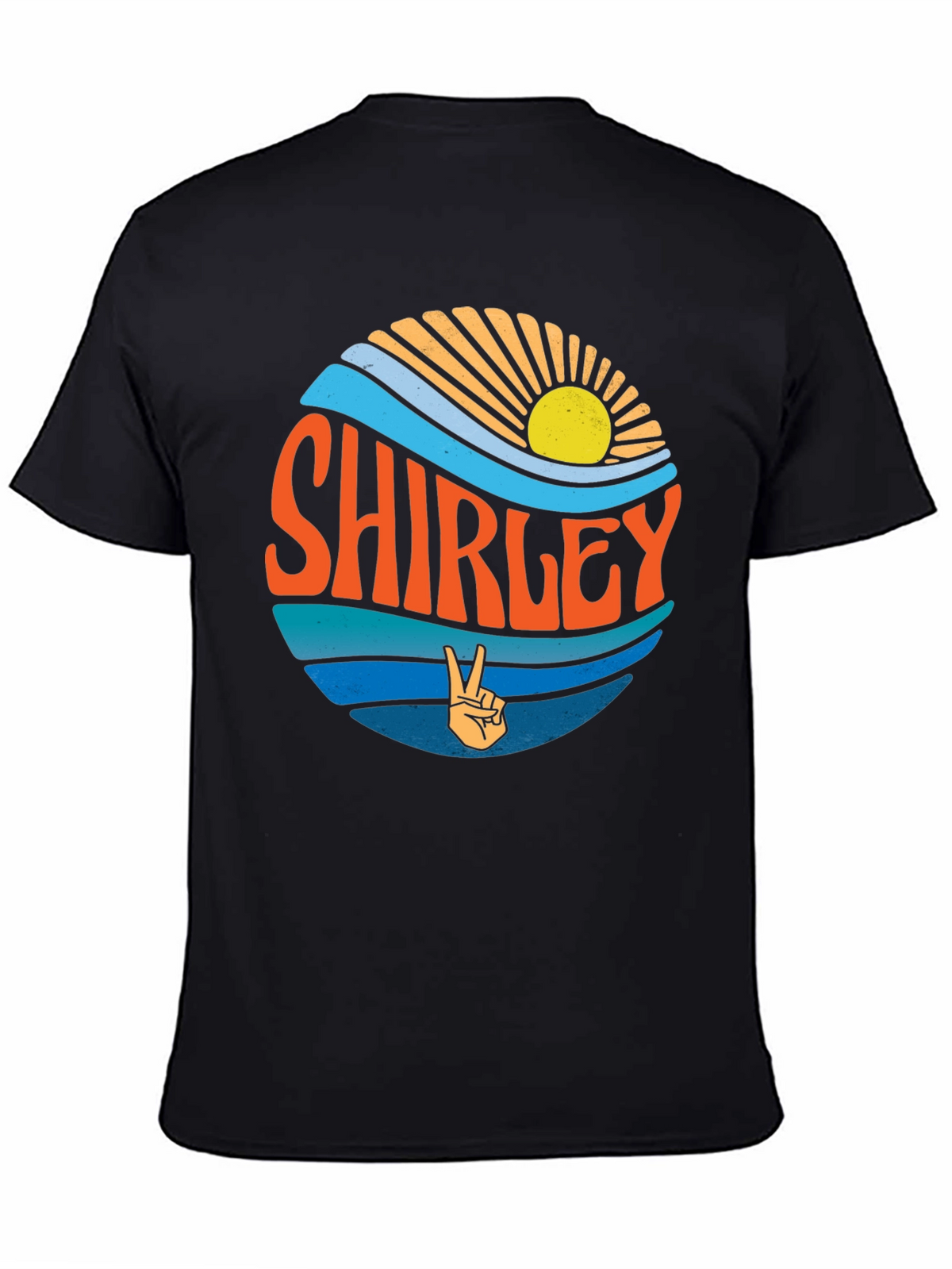 Shirley Retro Peace Sign T-Shirt