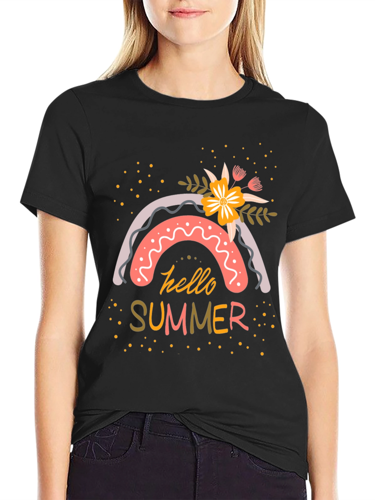 Hello Summer Graphic T-Shirt