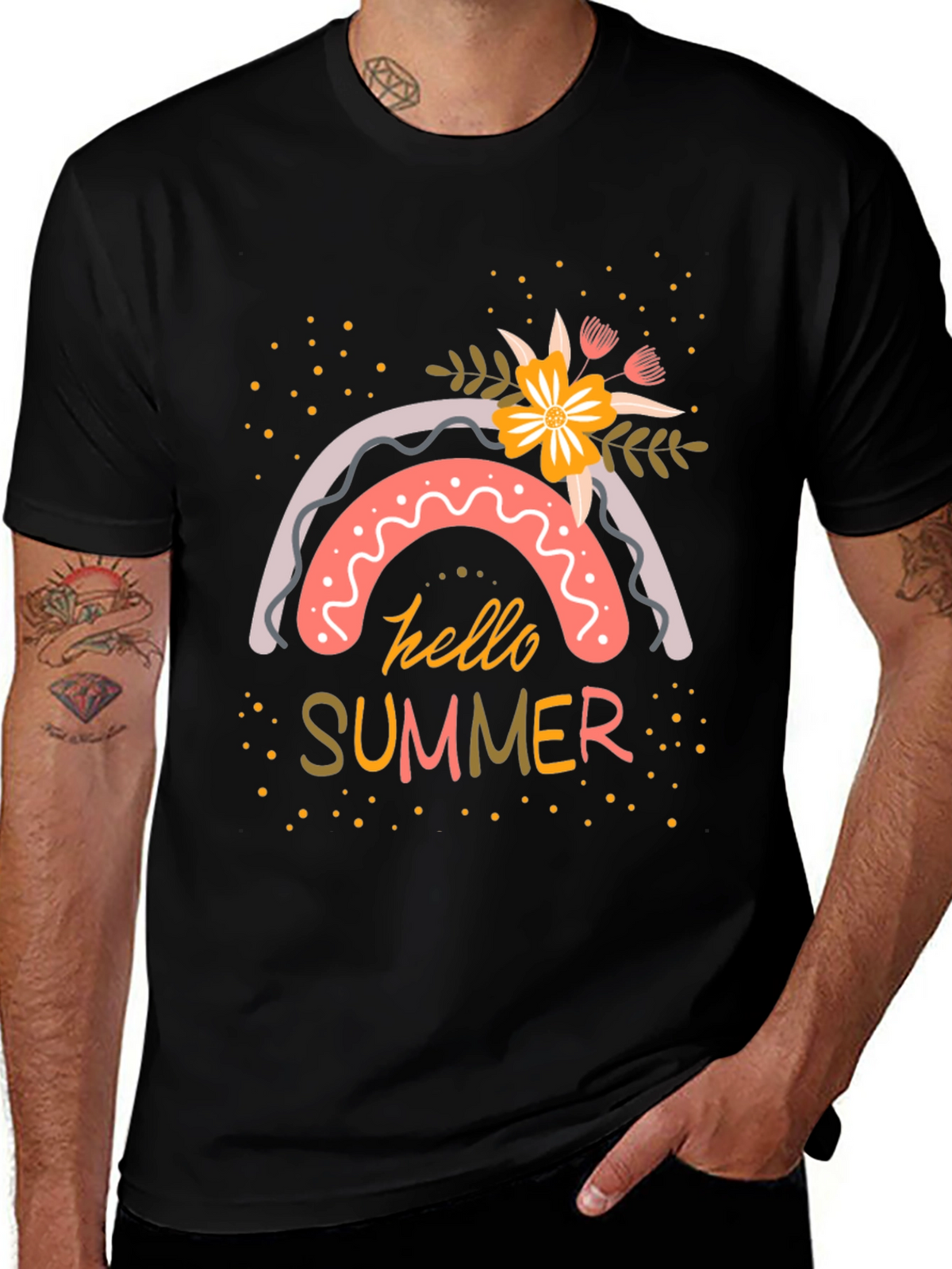 Hello Summer Graphic T-Shirt