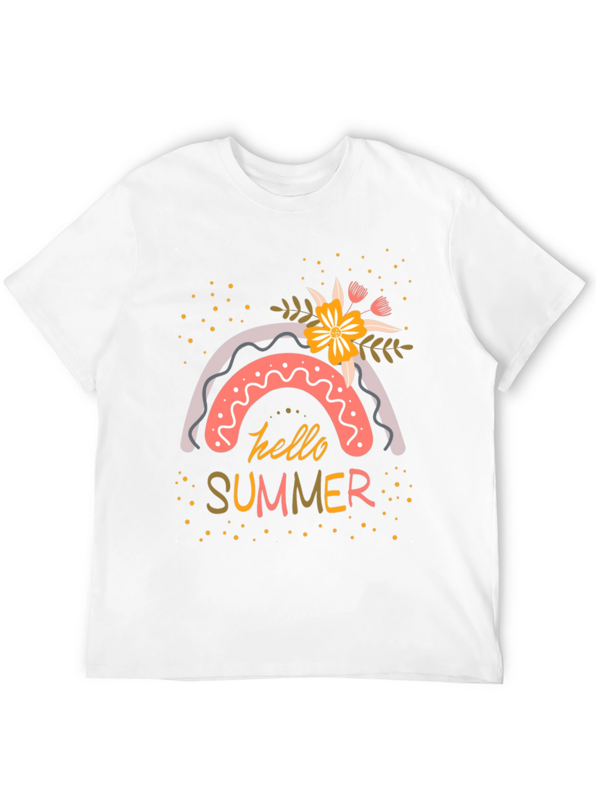 Hello Summer Graphic T-Shirt
