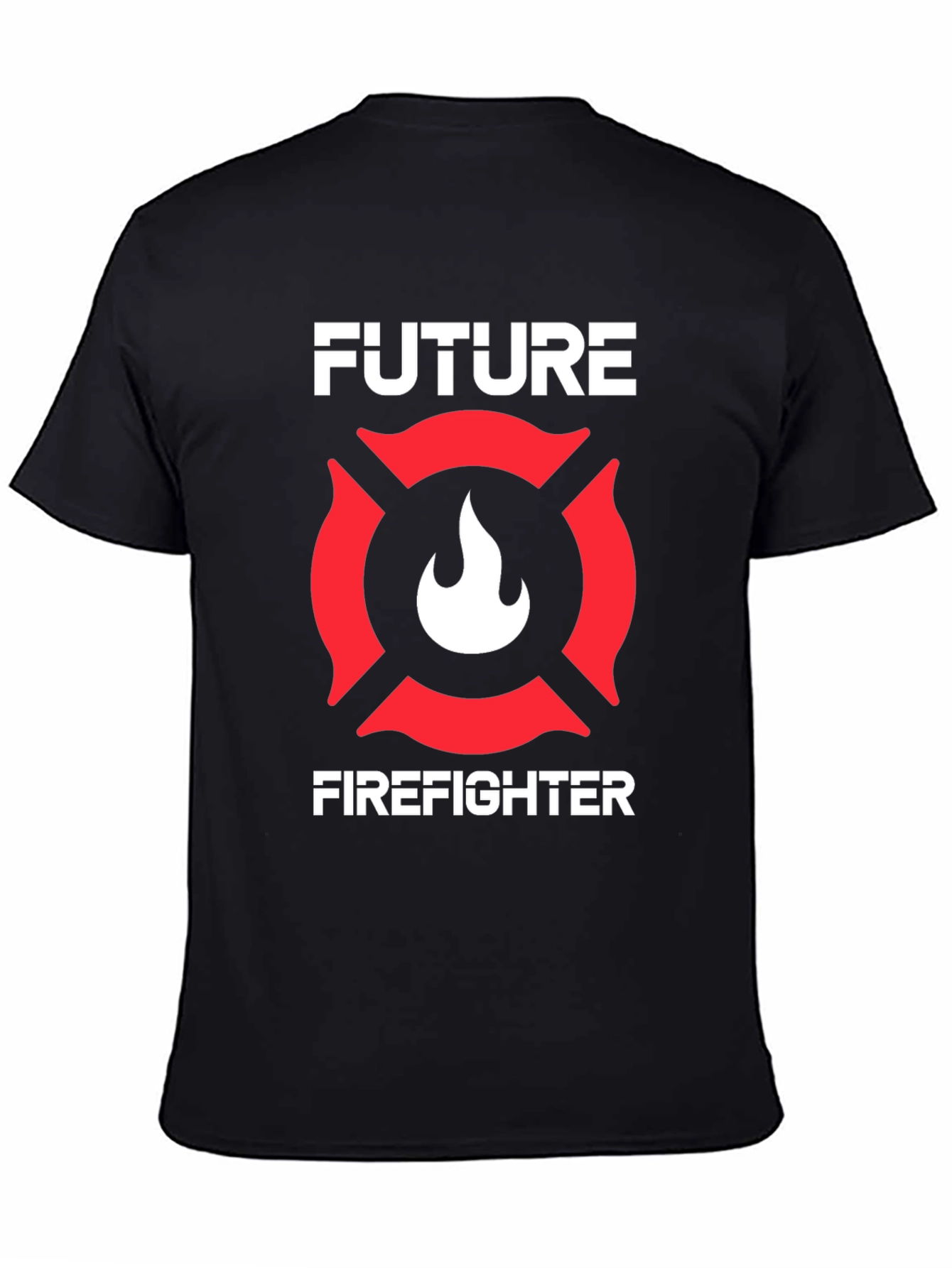 Future Firefighter Black T-Shirt