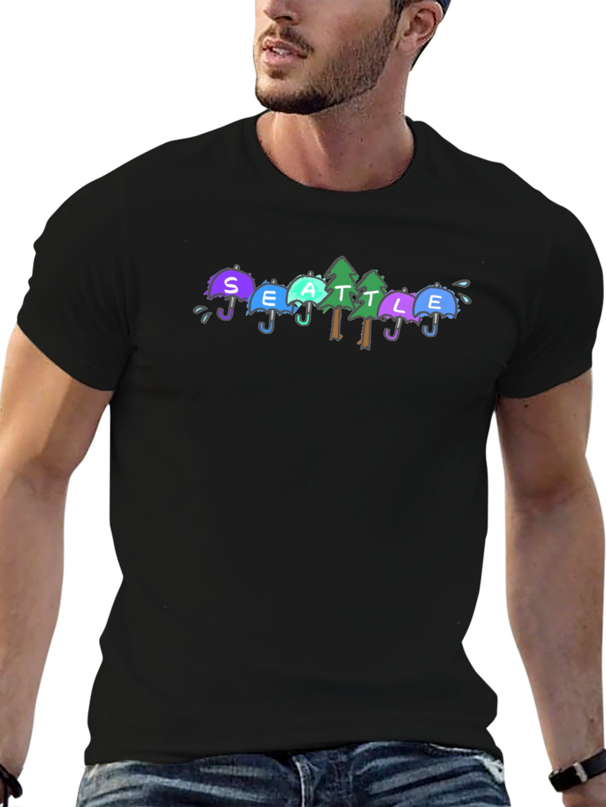 Seattle Umbrellas T-Shirt