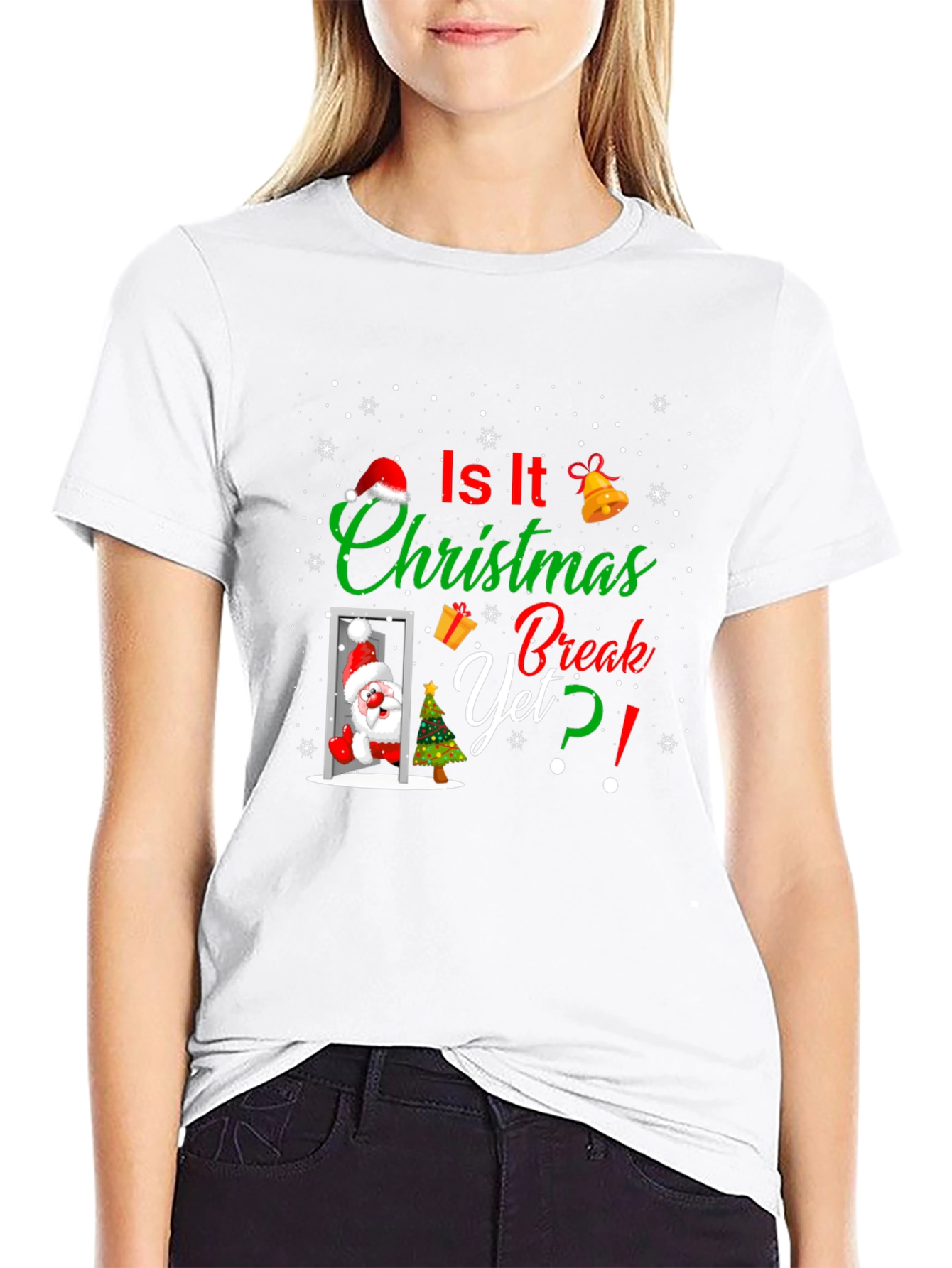 Christmas Break Tee: Is It Christmas Break Yet? T-Shirt