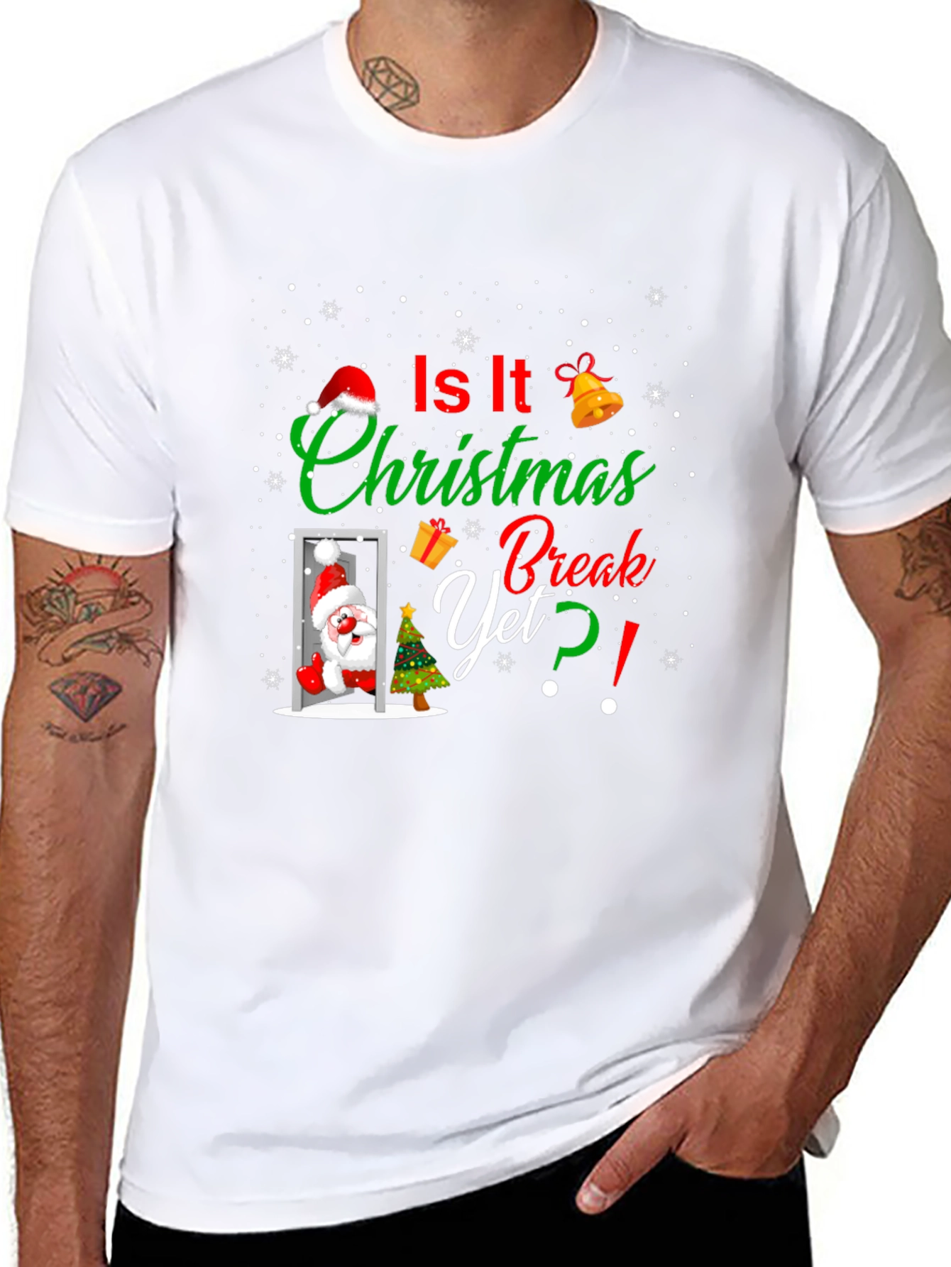 Christmas Break Tee: Is It Christmas Break Yet? T-Shirt