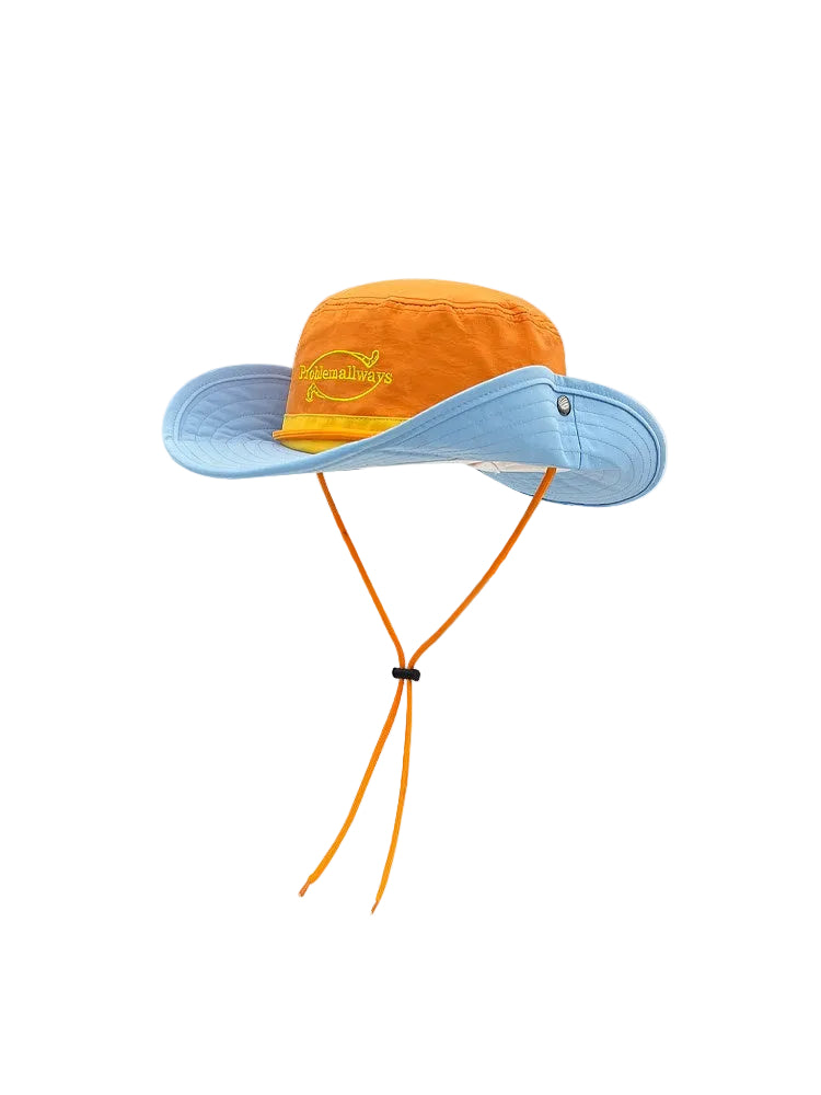 Versatile Outdoor Sun Protection Cowboy Hat for Camping & Fishing