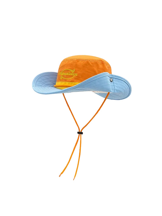 Versatile Outdoor Sun Protection Cowboy Hat for Camping & Fishing