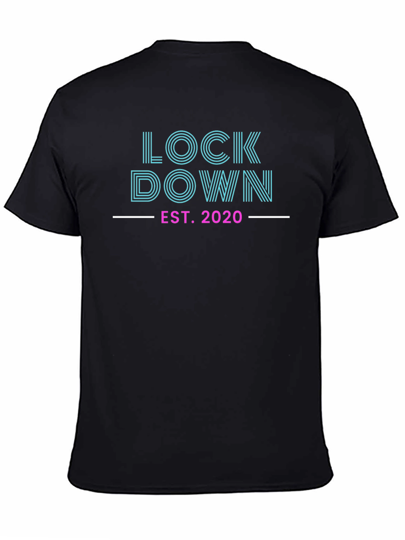 Lockdown 2020 Graphic Tee - Stylish Quarantine T-Shirt