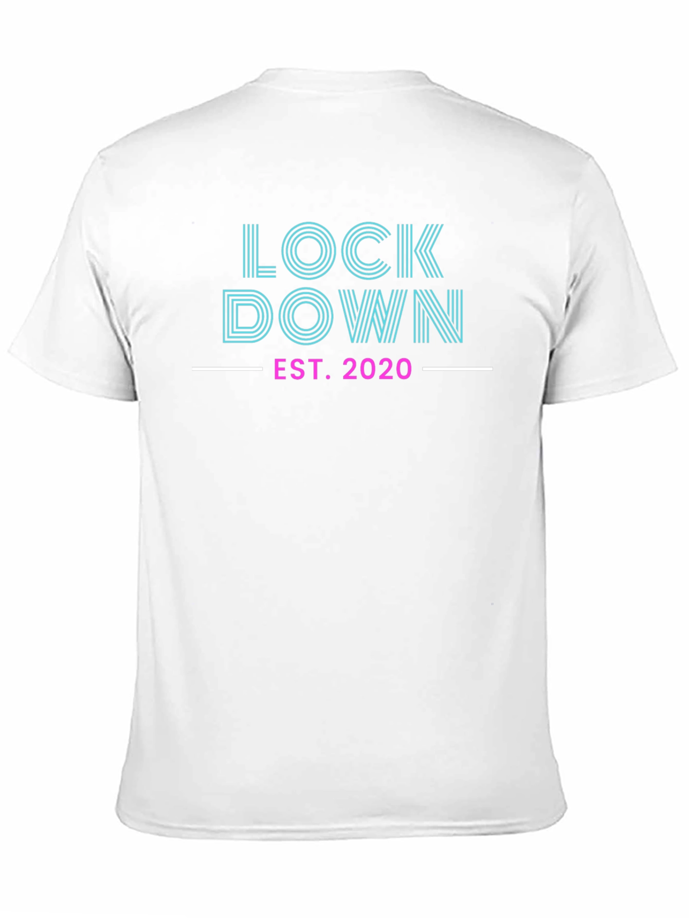 Lockdown 2020 Graphic Tee - Stylish Quarantine T-Shirt