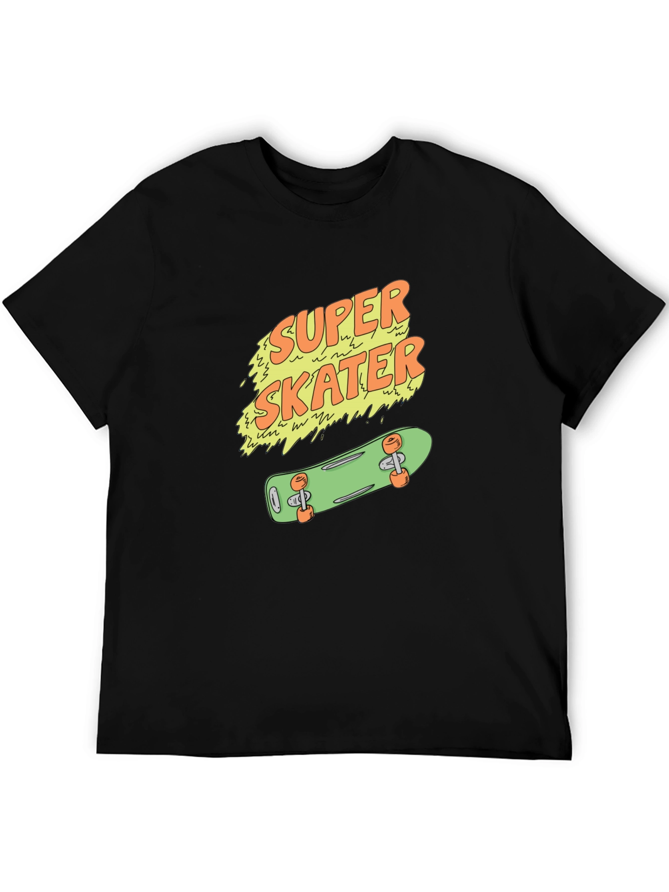 Super Skater Graphic Tee - Cool Skateboard T-Shirt
