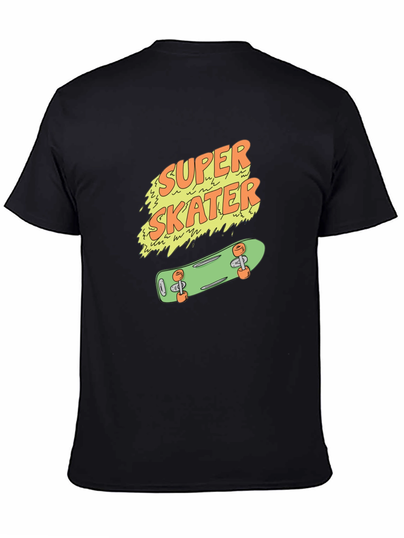 Super Skater Graphic Tee - Cool Skateboard T-Shirt