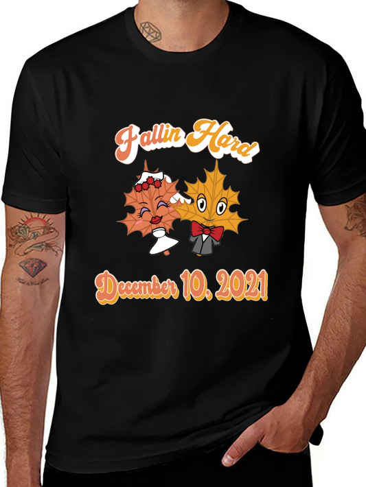 Fallin Hard Wedding Anniversary T-Shirt