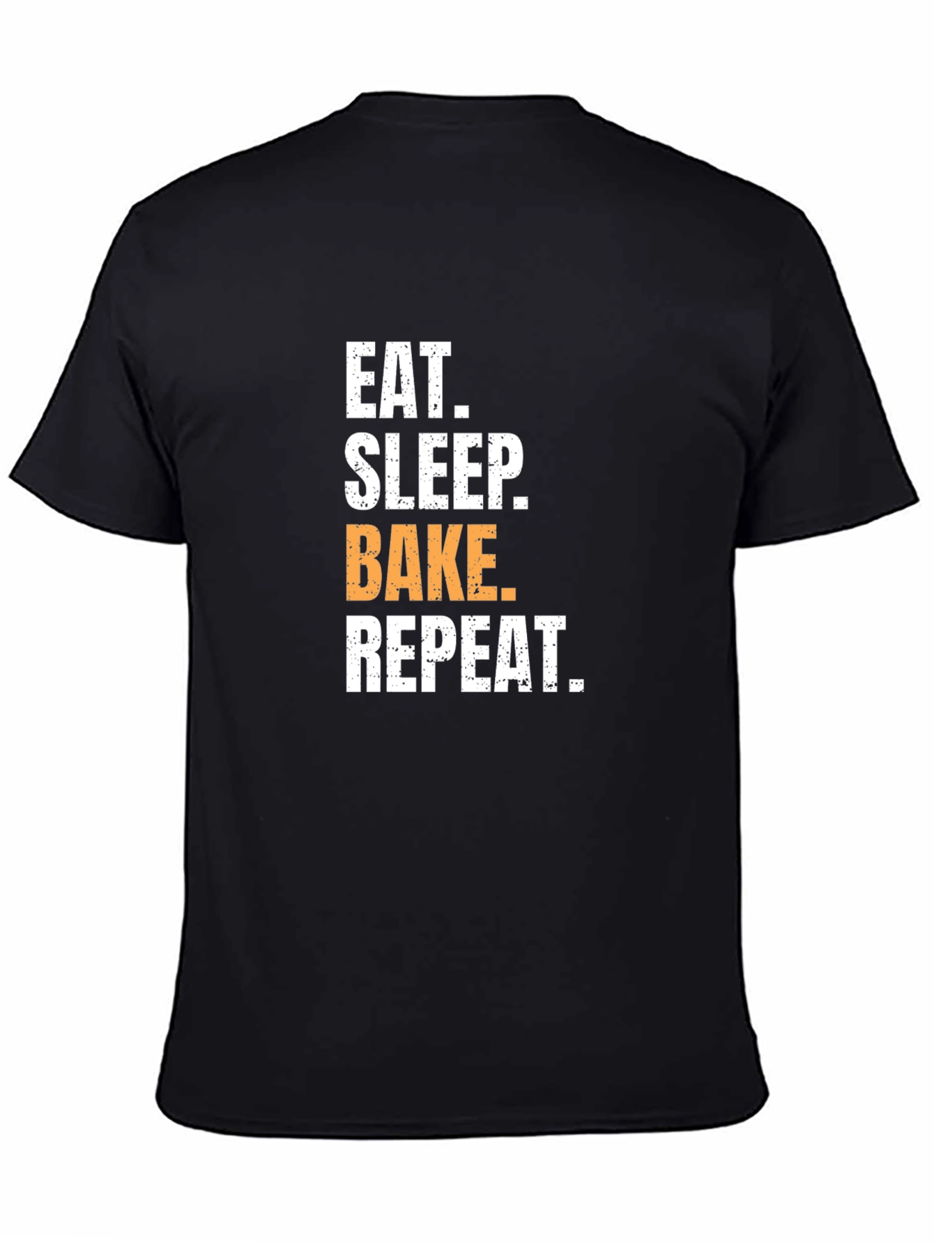 Eat Sleep Bake Repeat T-Shirt - Baking Enthusiast Apparel