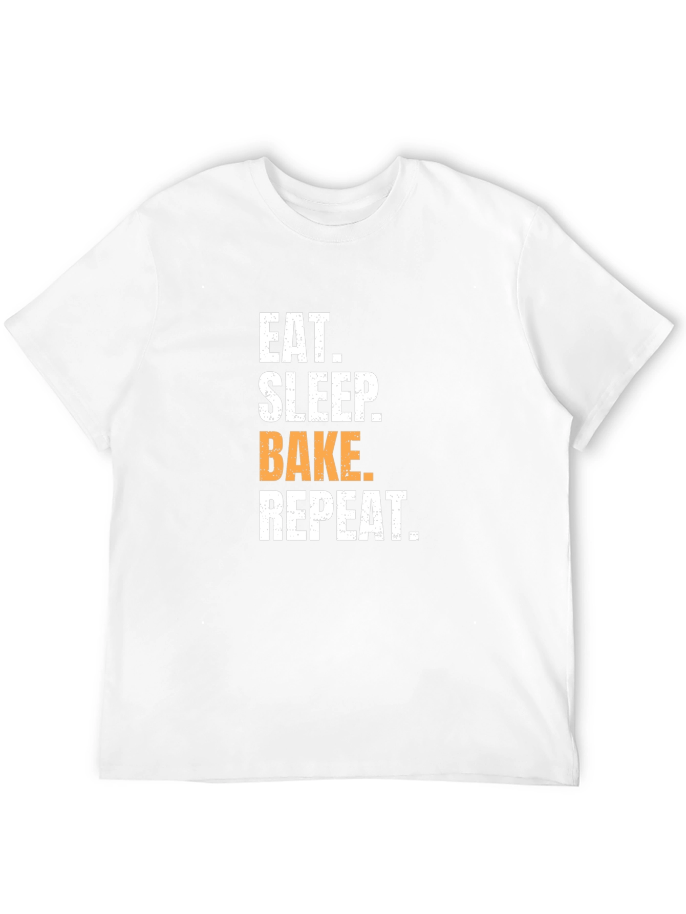 Eat Sleep Bake Repeat T-Shirt - Baking Enthusiast Apparel
