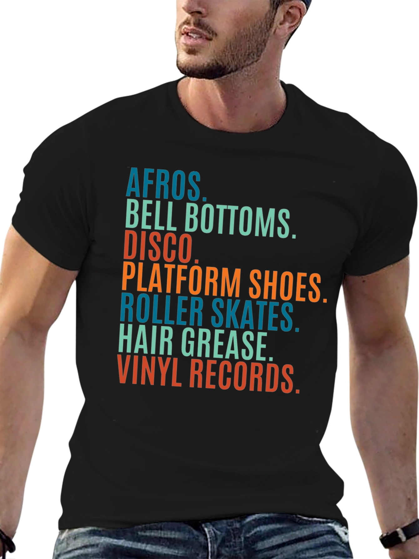 Retro 70s Inspired Graphic Tee
