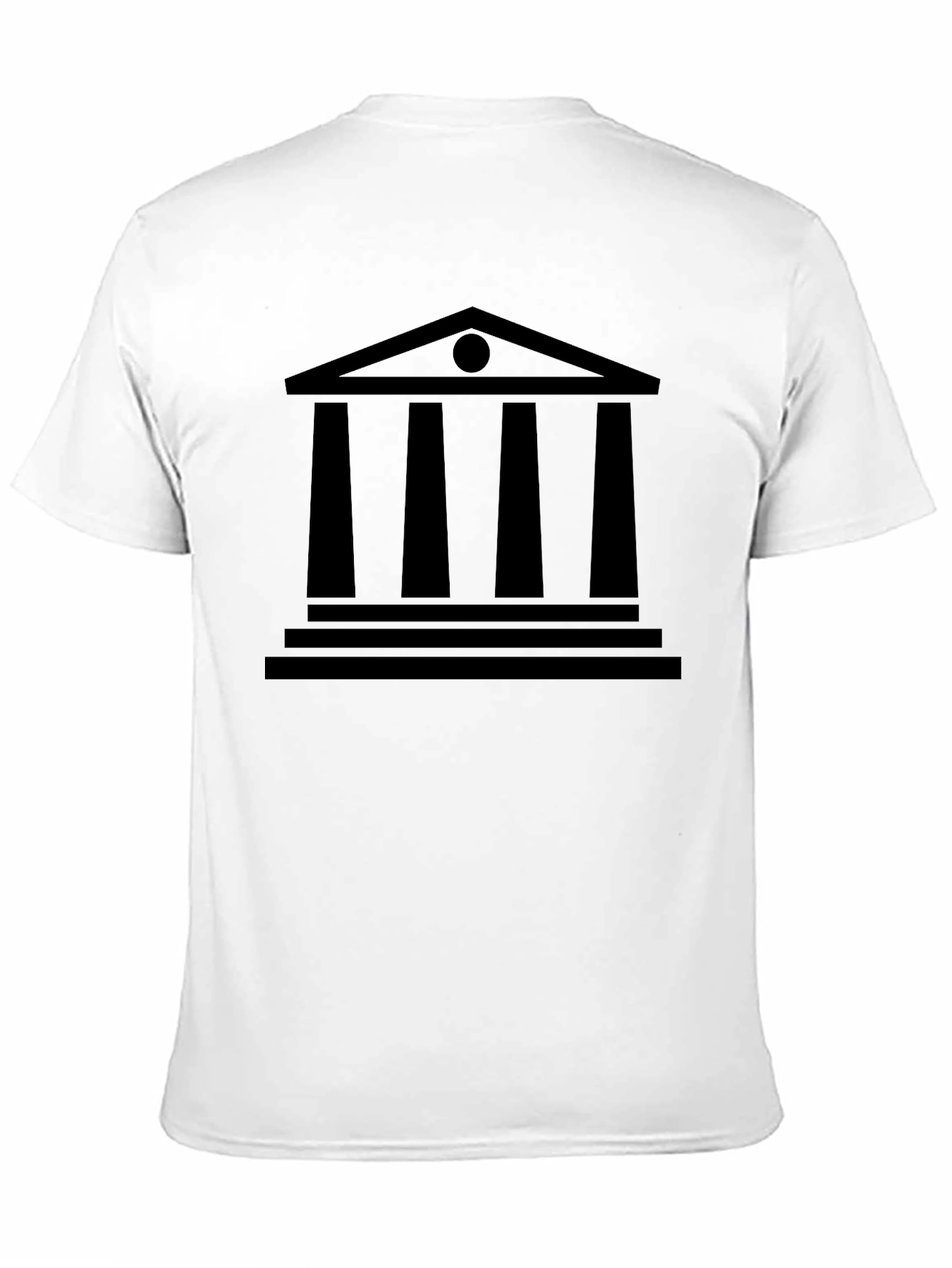 Classic Greek Temple Graphic T-Shirt
