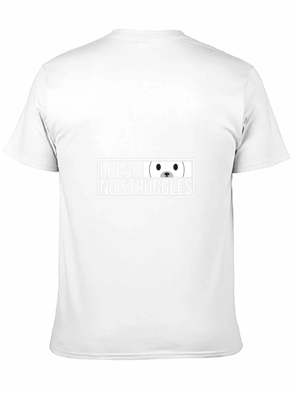 I Bear No Struggles Graphic Tee - Black