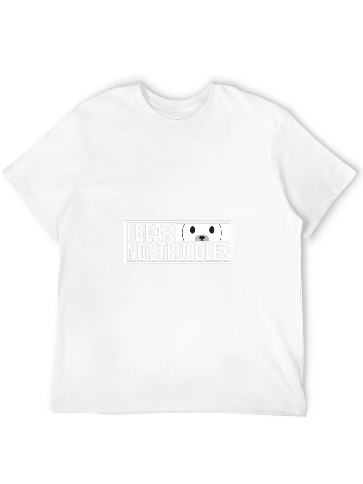I Bear No Struggles Graphic Tee - Black
